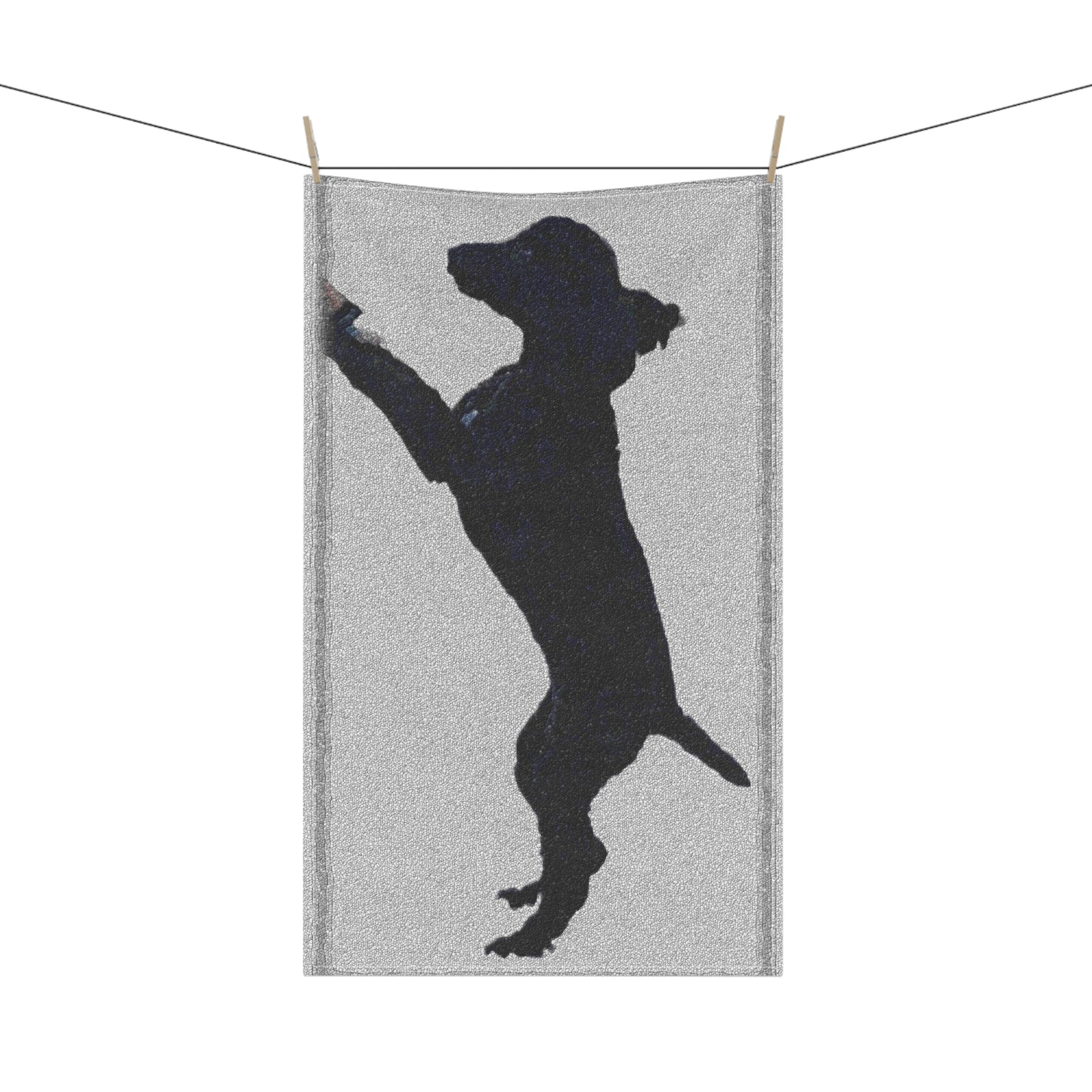 Kitchen Towel ... Jett Stenzel ... "Having Fun With Dad & Friends" ... Rhett Creek, Idaho ... Spring 2023 ... Original Works ...