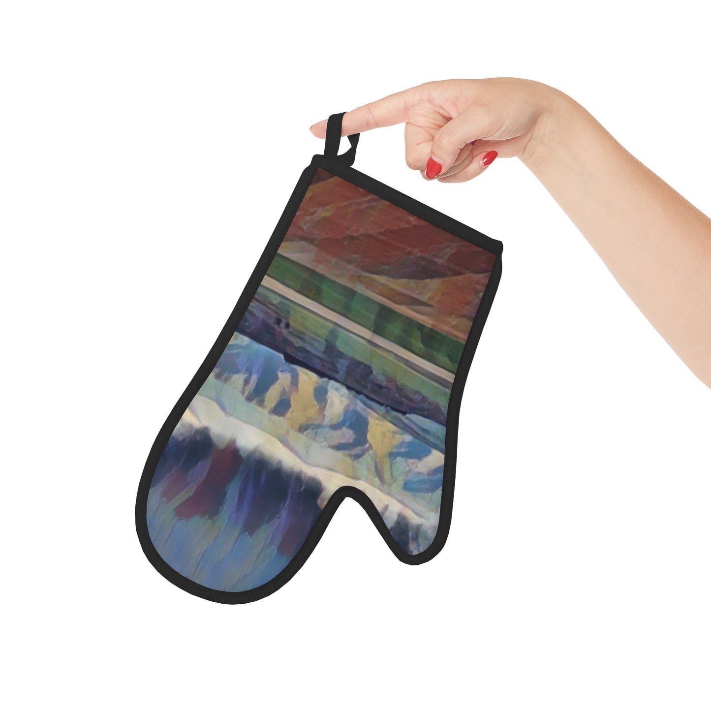 Oven Glove ... On-The-Prairie .. "The Storm Is Brewing" ... Central Idaho: November 2023 ... Original Works ...