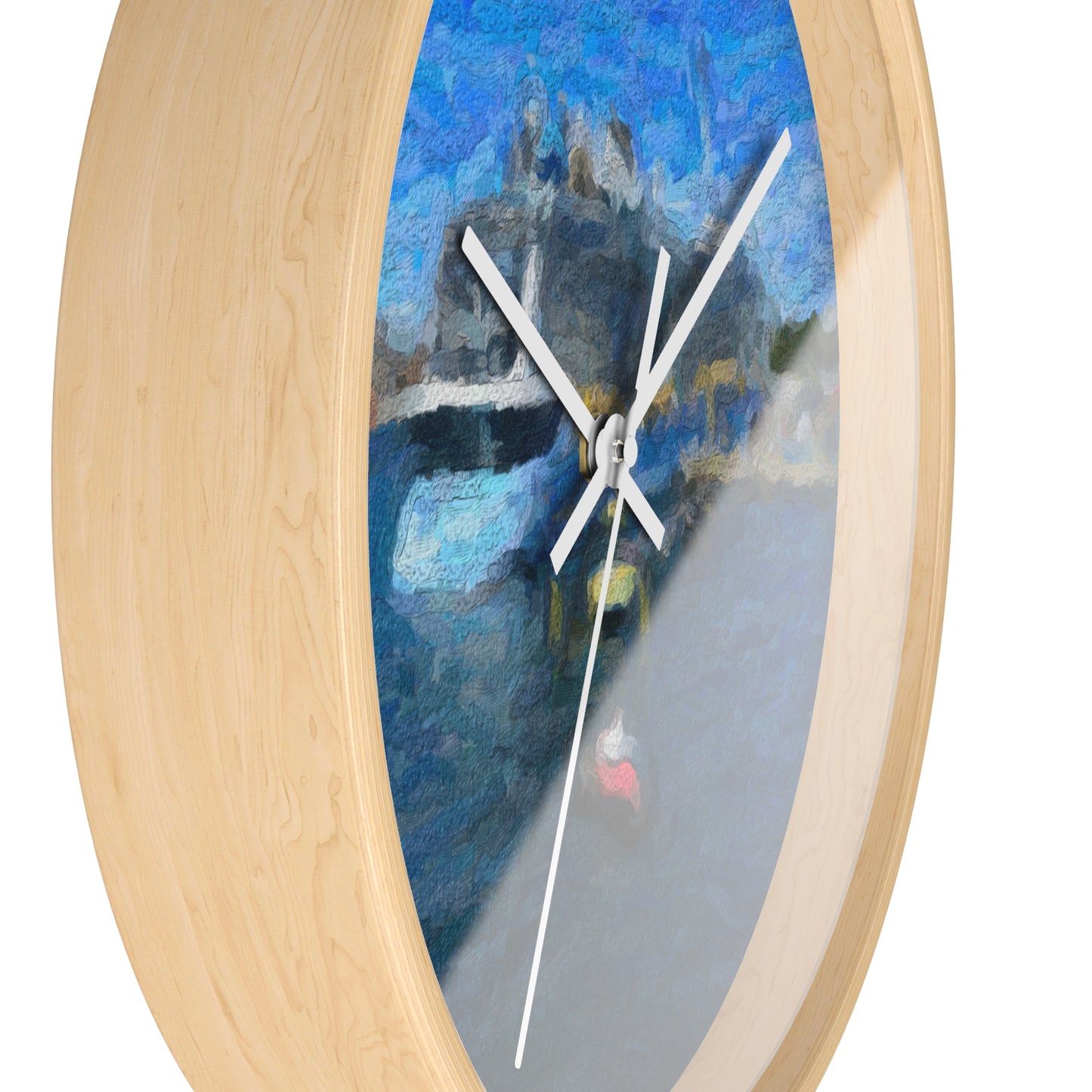 Wall Clock ... Into Vancouver Harbor We Arrive: Celebrity Edge-Cruise ... Vancouver, British Columbia ... June 2024 ... Original Works
