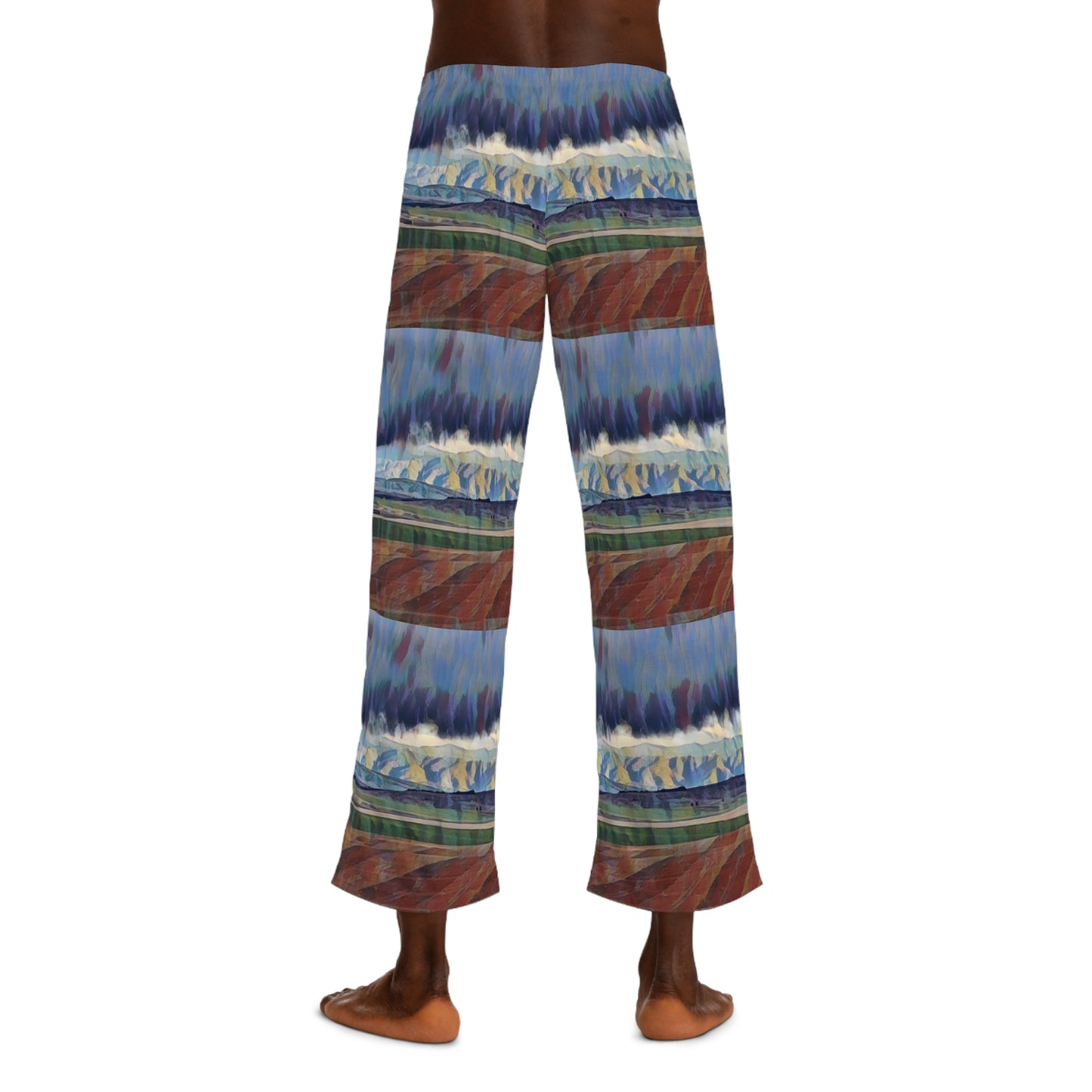 Men's Pajama Pants (AOP) ... On-The-Prairie .. "The Storm Is Brewing" ... Central Idaho: November 2023 ... Original Works ...
