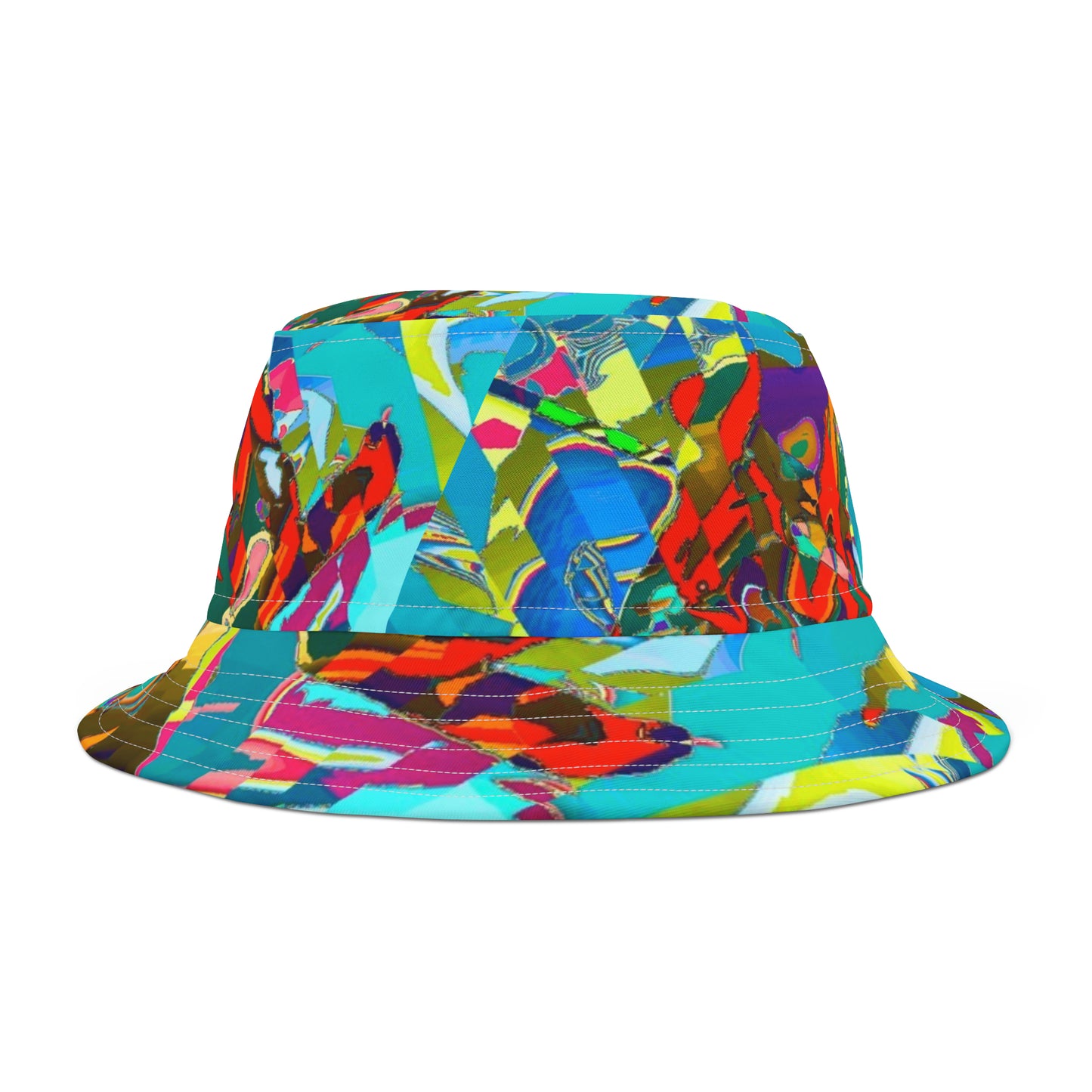 Bucket Hat (AOP) ... Hmnnn ... "A Wonderful Carnival Of Colors!" ... The Colors Of Summer ... Original Works ...