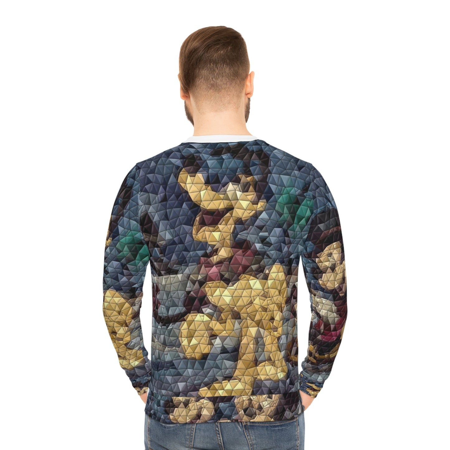 Lightweight Sweatshirt (AOP) ... Mickey_N_Minnie Mouse & Pluto ... "A Winter Sleigh Ride" ... Original Works. Winter 2023 ...