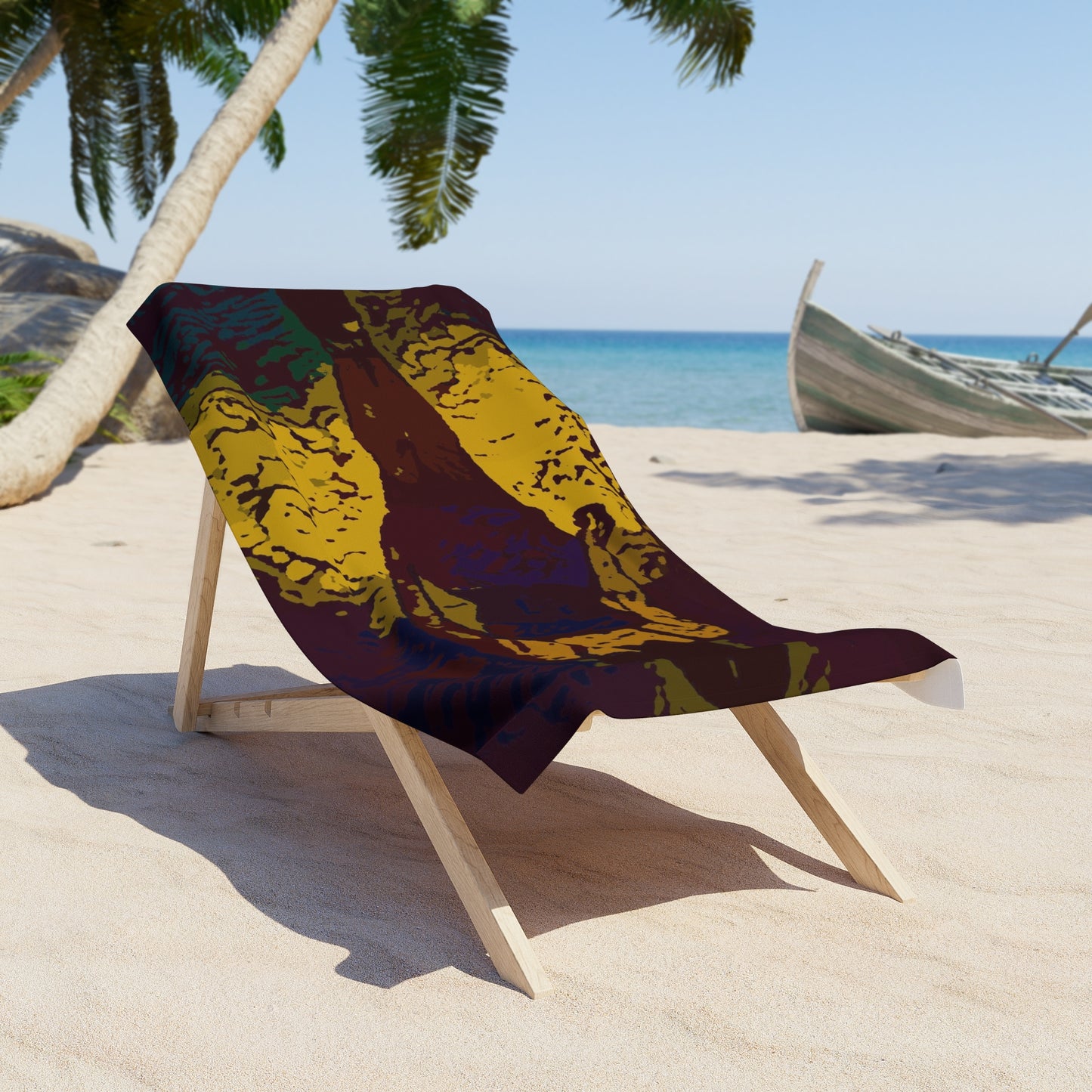 Beach Towel ... I'll Walk 'A-Hundred-Miles' In Stilettos ... Original Works ... June 2023. Central Idaho, USA ...