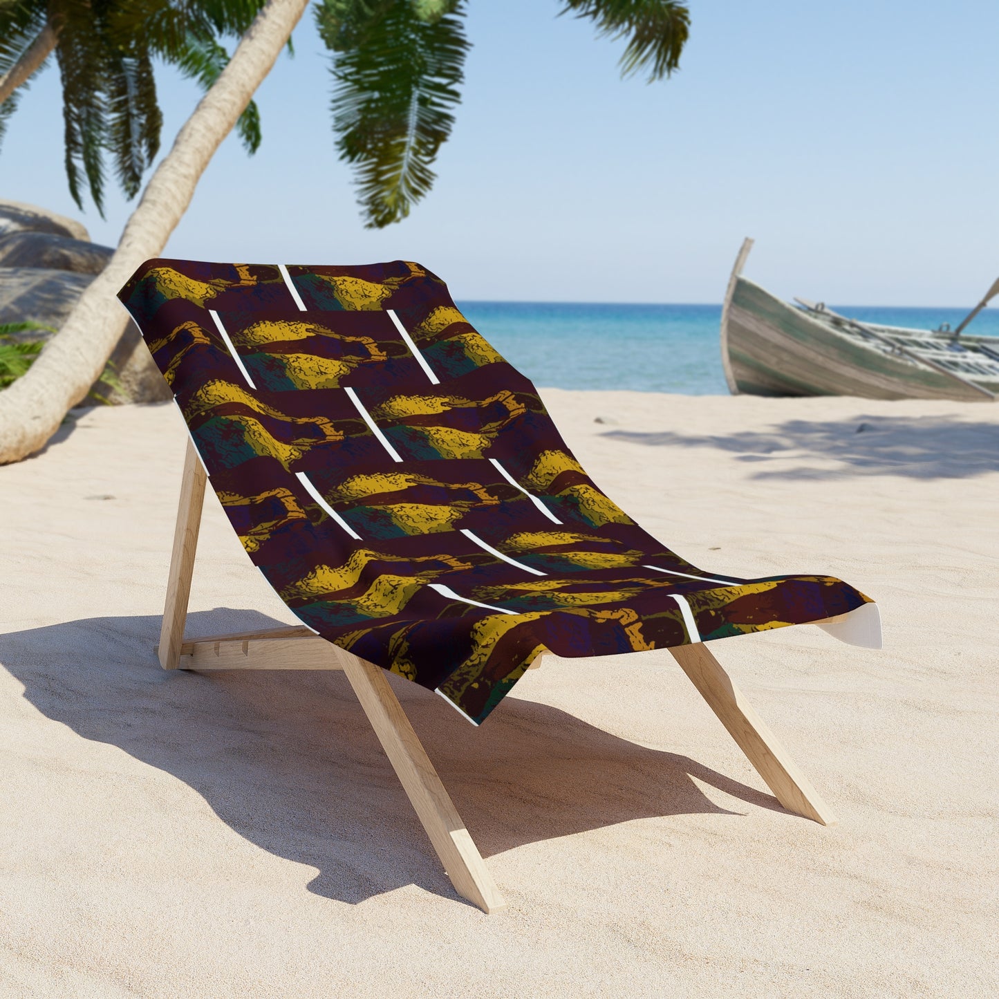 Beach Towel ... I'll Walk 'A-Hundred-Miles' In Stilettos ... Original Works ... June 2023. Central Idaho, USA ...