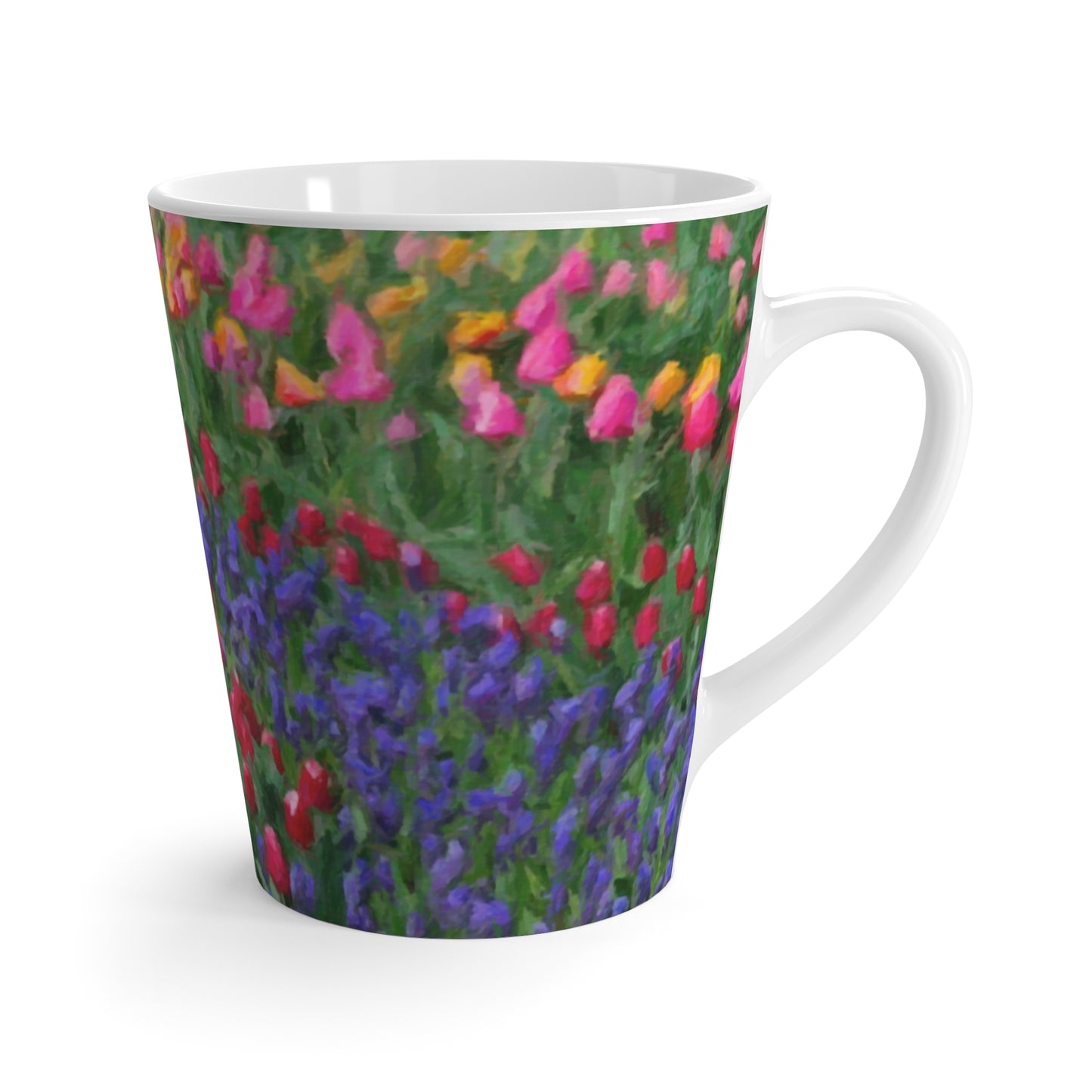 Latte Mug ... Skagit Valley Tulips ... Skagit Valley, Washington ... Family Archives ... Original Works ... Circa 1980's ...