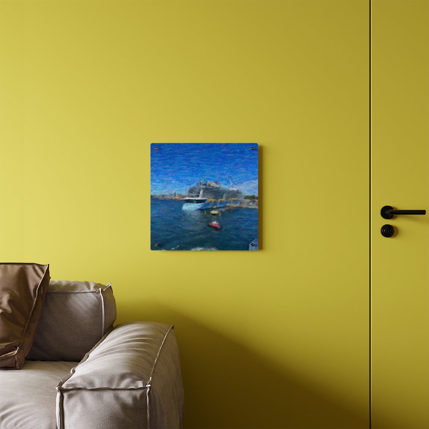 Acrylic Wall Art Panels... Into Vancouver Harbor We Arrive: Celebrity Edge-Cruise ... Vancouver, British Columbia ... June 2024 ... Original Works