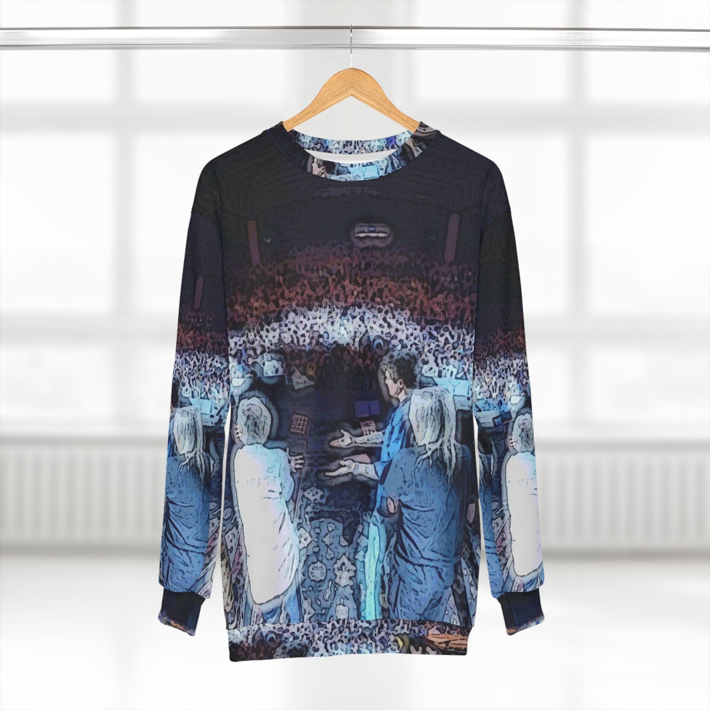 Unisex Sweatshirt (AOP) ... "And The Band Thanks You" ... Never-Fade-Away ... Dead & Compnay: Summer-Tour_2023 ... One-Final-Dose ... Original Works ...
