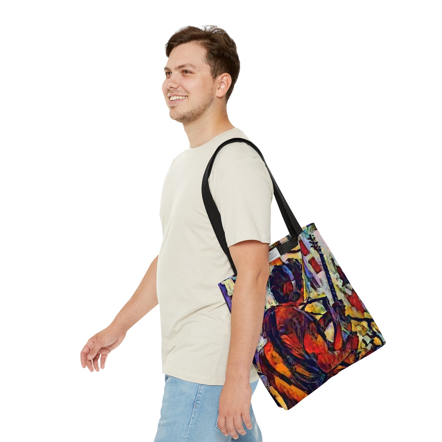 Tote Bag (AOP) "They're A Beyond Beyond Description ... 'Like Jehovah's Favorite Choir' ..." Keep-On-Dancin' ... Dead & Co: One-Final-Dose: Summer Tour 2023 ... Original Works ...