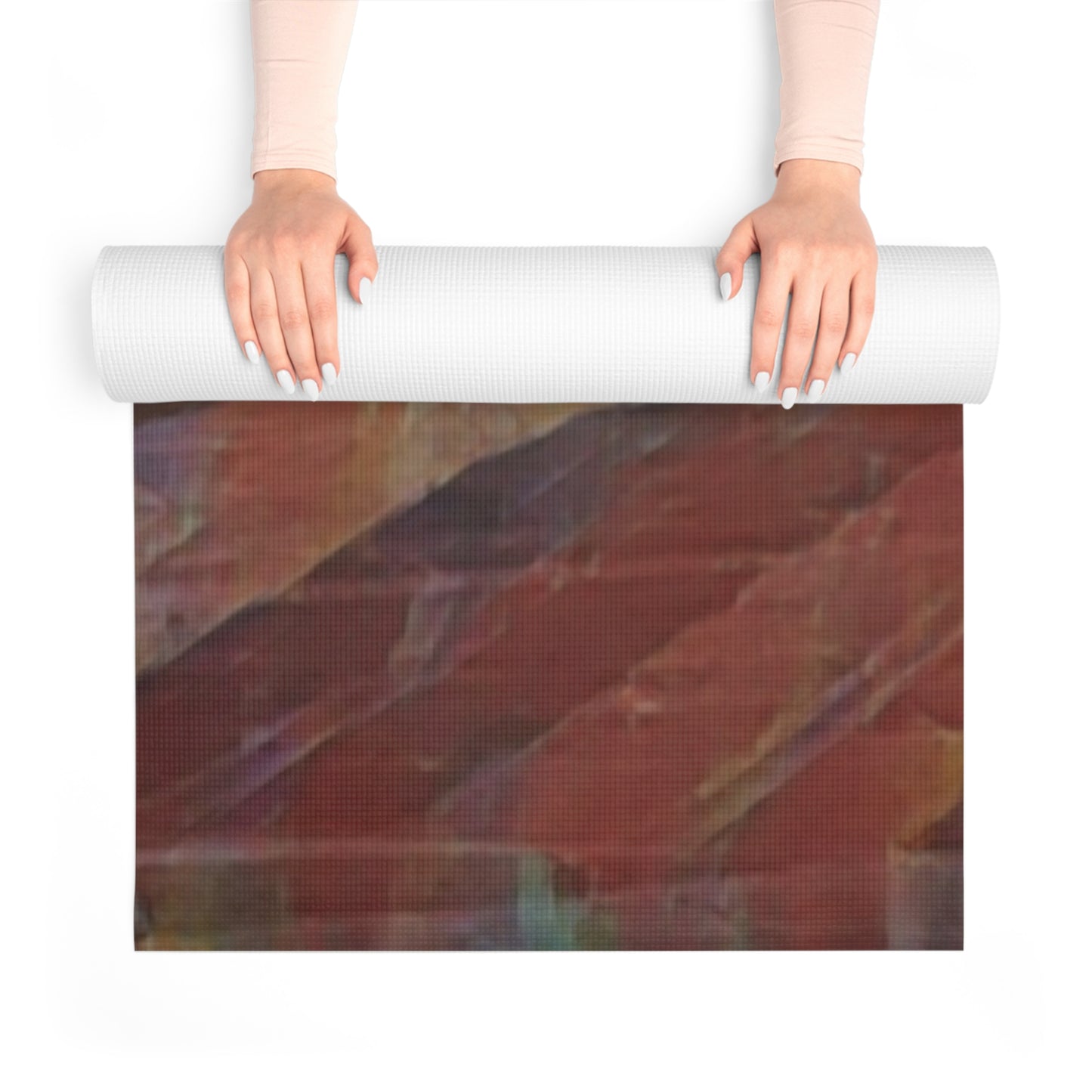 Foam Yoga Mat ... On-The-Prairie .. "The Storm Is Brewing" ... Central Idaho: November 2023 ... Original Works ...