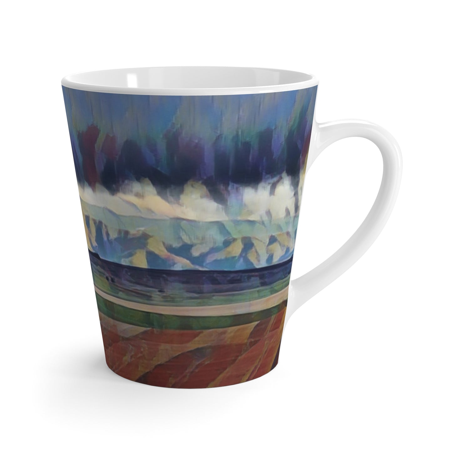 Latte Mug ... On-The-Prairie .. "The Storm Is Brewing" ... Central Idaho: November 2023 ... Original Works ...
