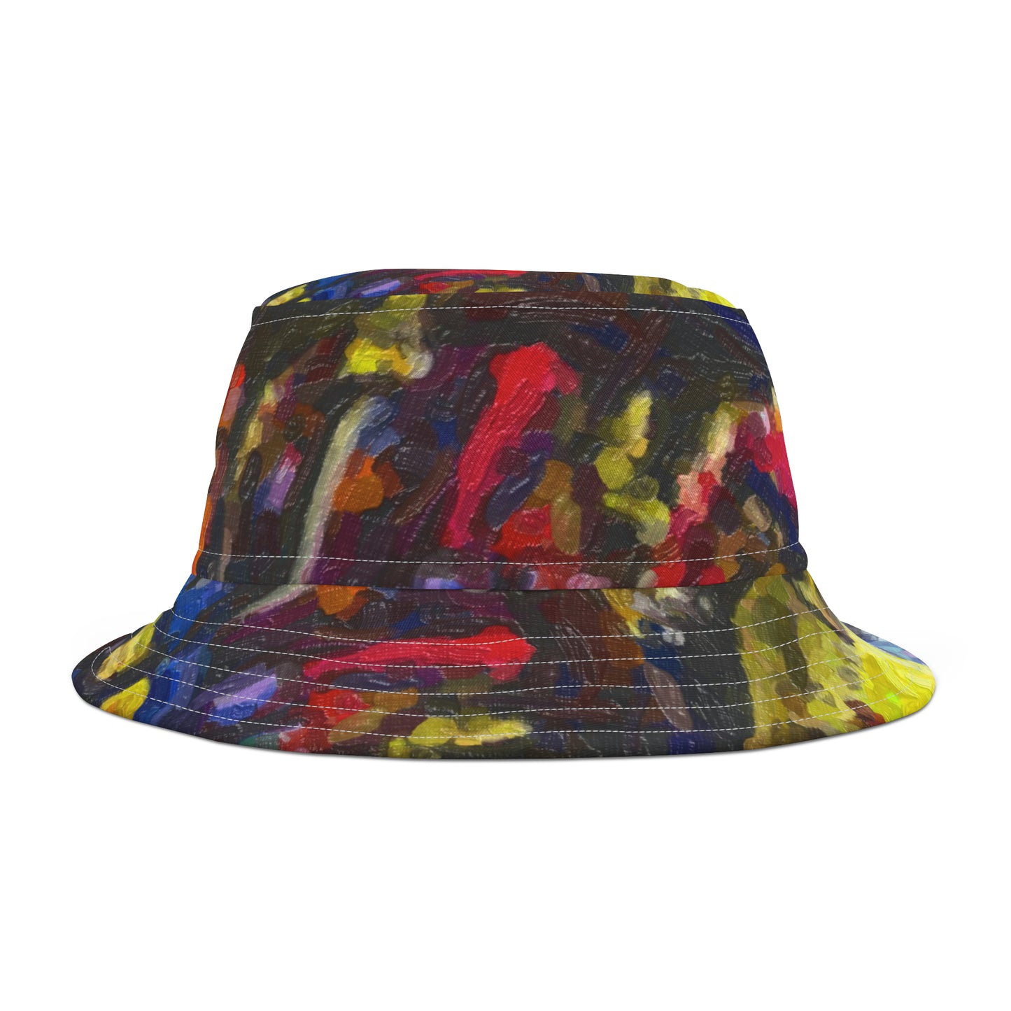 Bucket Hat (AOP) ... Pioneer Square & Gross Du Mardi (Fat Tuesday) ... Iron Gazebo, Pioneer Square, Seattle, Washington ... Circa 2011 ... Original Works ...