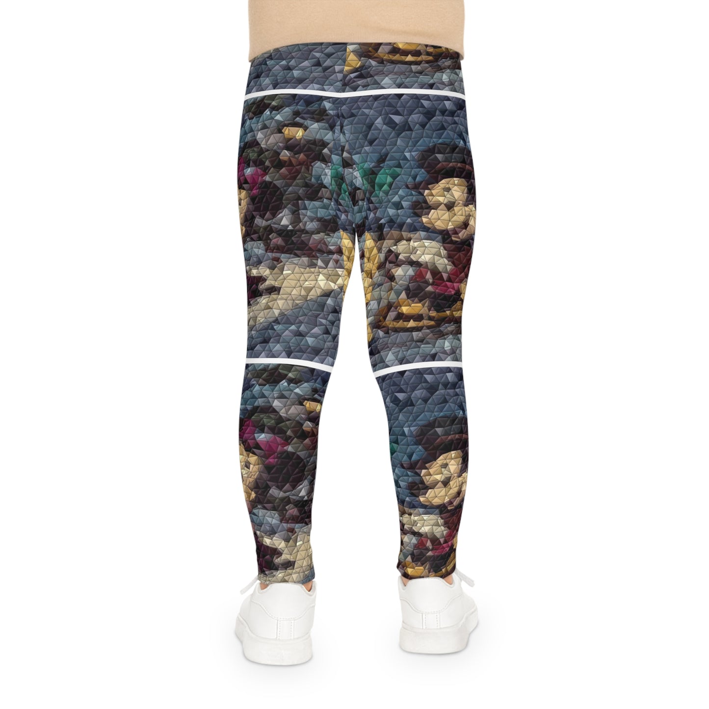 Kids Leggings (AOP) ... Mickey_N_Minnie Mouse & Pluto ... "A Winter Sleigh Ride" ... Original Works. Winter 2023 ...