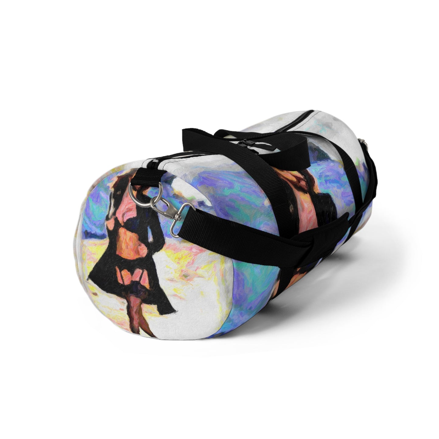 Duffel Bag ... The Low Spark of High_HEELED_Boys ... 'Garterbelt & Bra Inclusive!' ... Original Works ...
