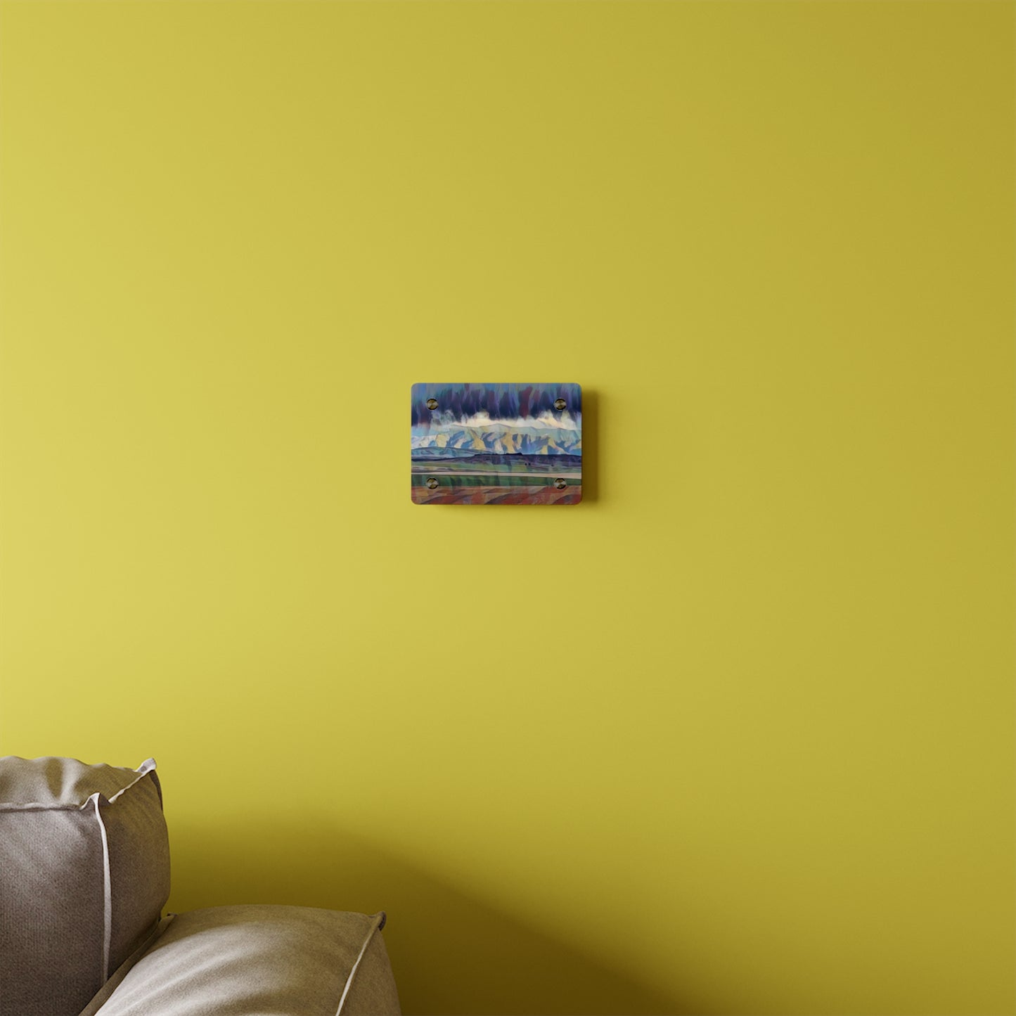 Acrylic Wall Art Panels ... On-The-Prairie .. "The Storm Is Brewing" ... Central Idaho: November 2023 ... Original Works ...
