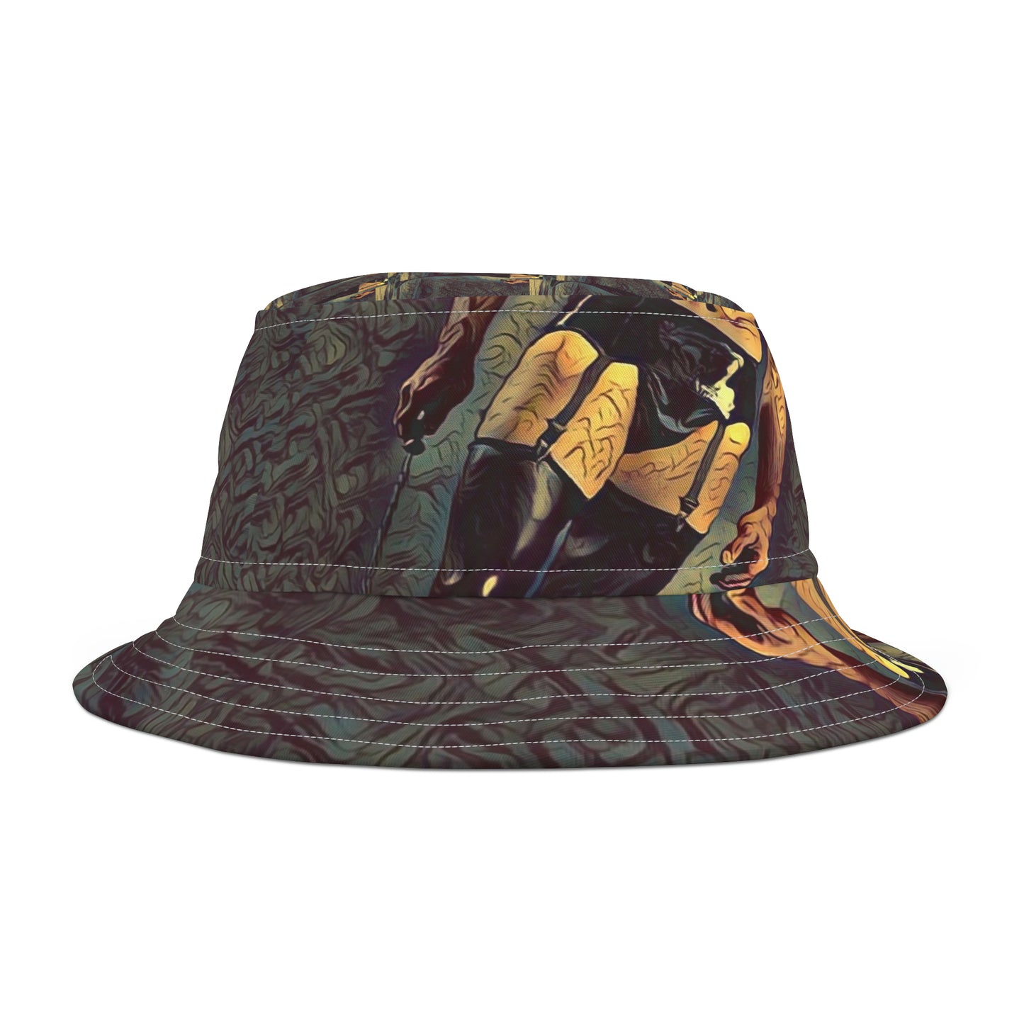 Bucket Hat (AOP) ... Take A Stroll On The Wild Side ... "A Male Model" Shoot: Brussels, 2003 ... Original Works ...
