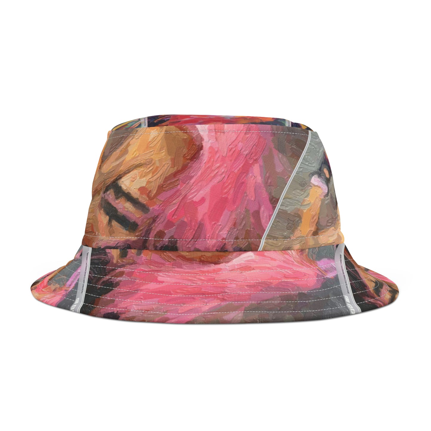 Bucket Hat (AOP) ... Enjoying A Cream_Cicle ... "Fun-In-The-Sun" ... Original Works.