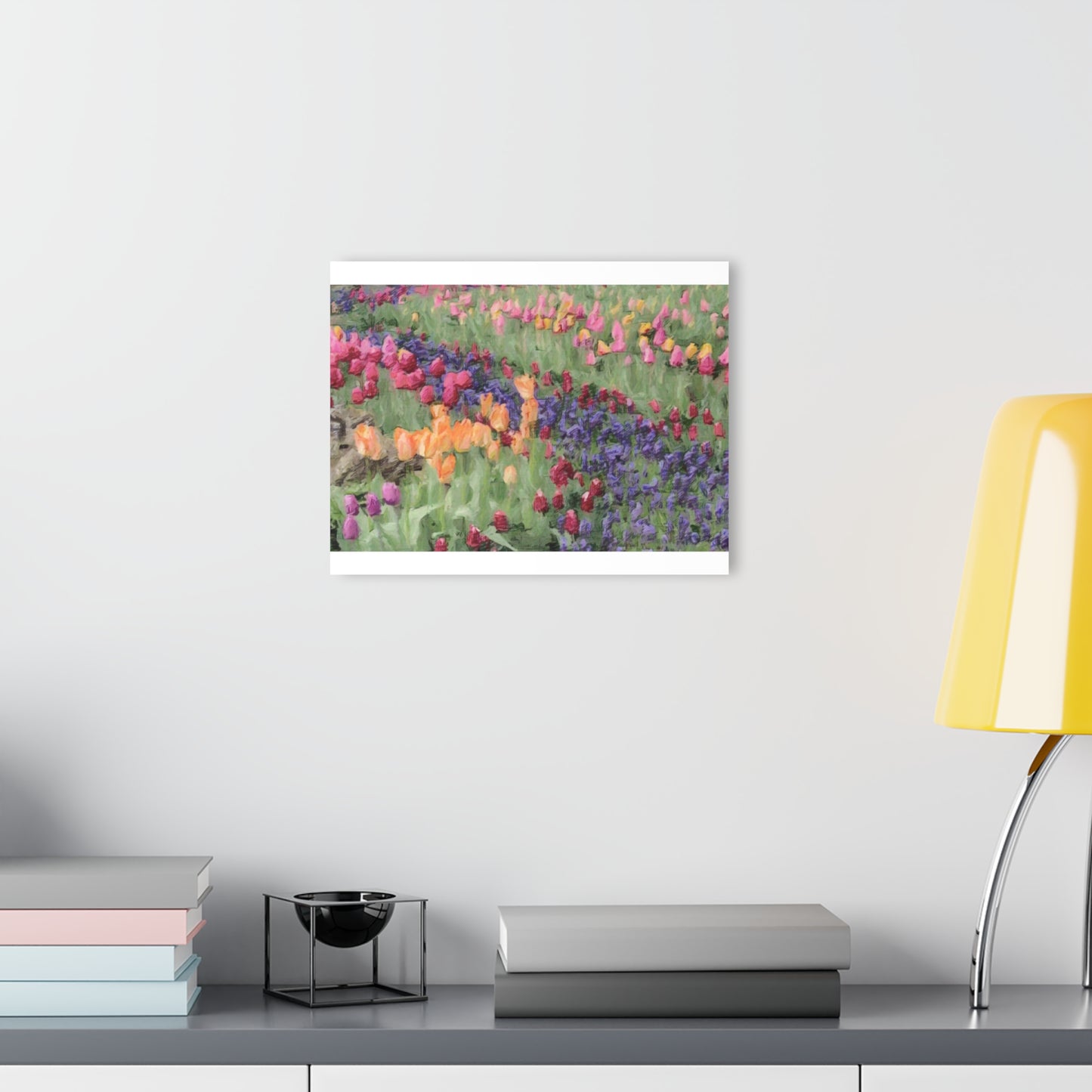 Acrylic Prints (French Cleat Hanging) ... Skagit Valley Tulips ... Skagit Valley, Washington ... Family Archives ... Original Works ... Circa 1980's ...