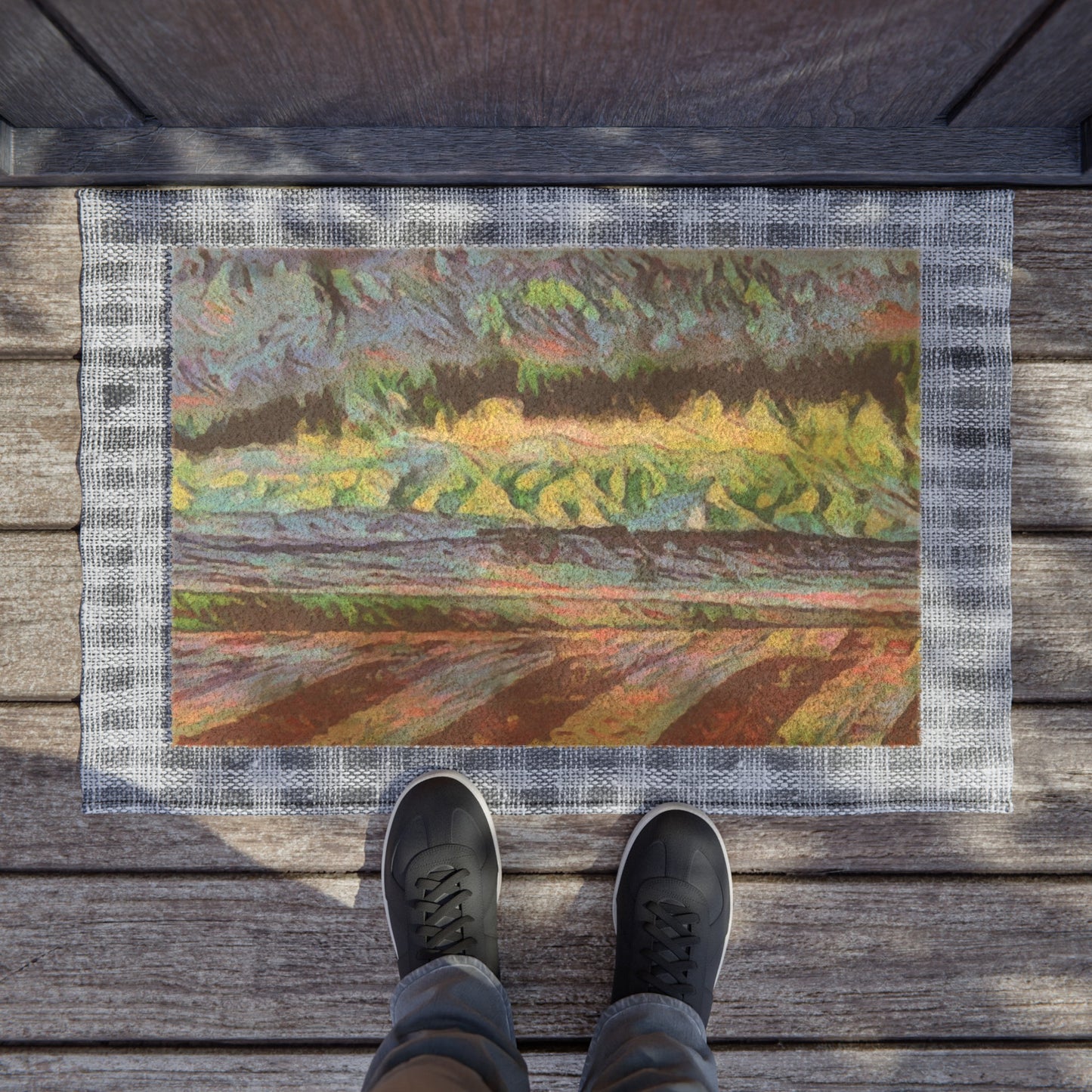Doormat ... On-The-Prairie .. "The Storm Is Brewing" ... Central Idaho: November 2023 ... Original Works ...