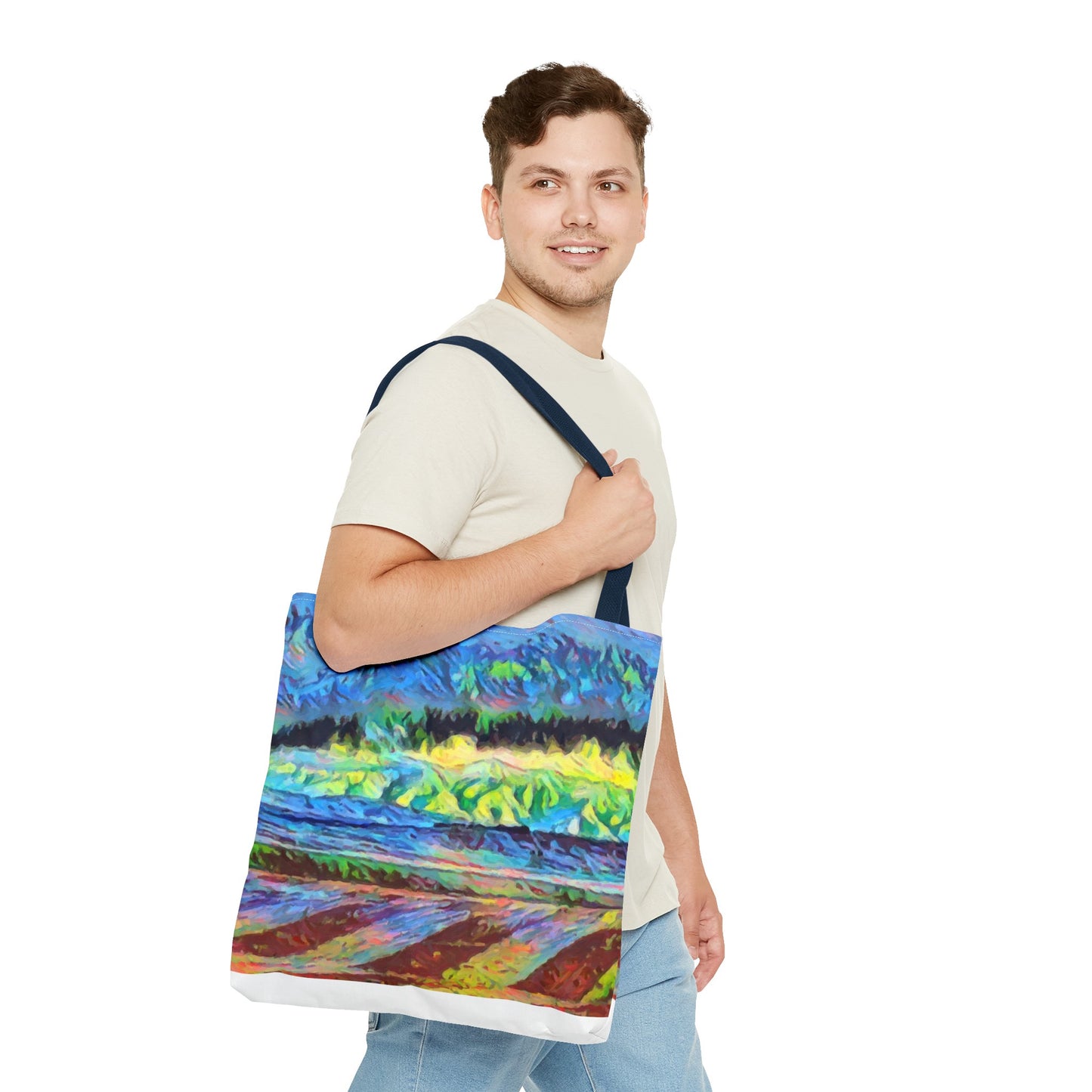 Tote Bag (AOP) ... On-The-Prairie .. "The Storm Is Brewing" ... Central Idaho: November 2023 ... Original Works ...