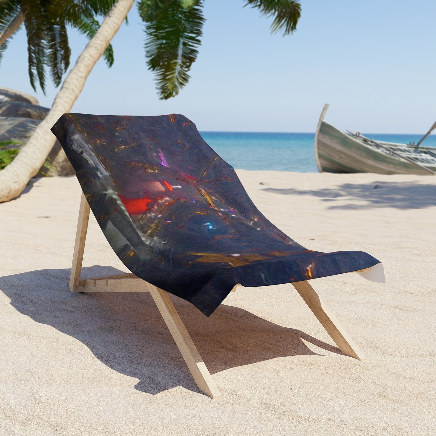 Beach Towel ... "Jeux Olympiques de Paris" ... Paris_2024 ... 'Cérémonies d'ouverture' ... Juliet 2024 ... Original Works ...