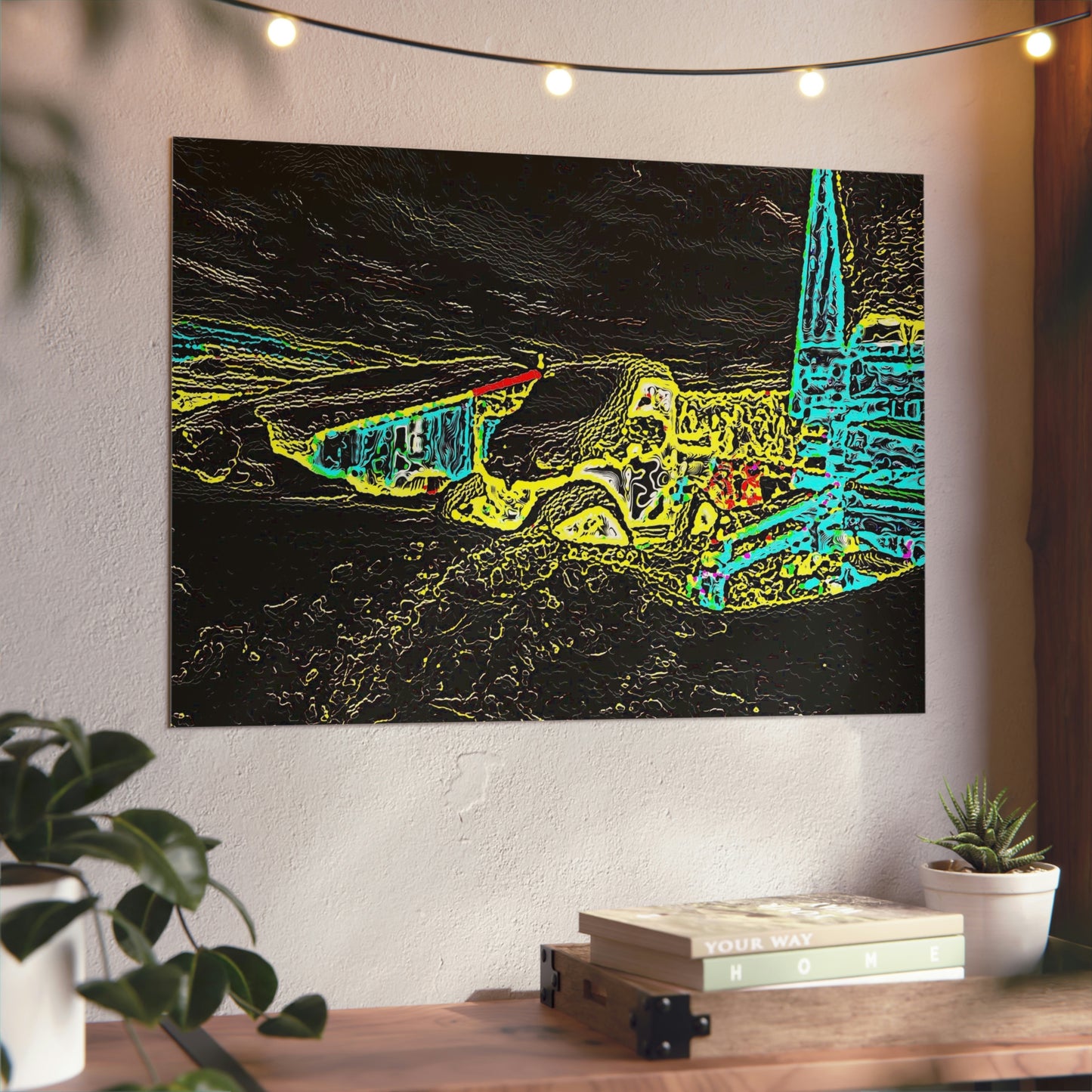 Aluminum Composite Panels ... Polaris Ranger-Tracker Parked: 'In-The-Snow' ... April 2023, Central Idaho ... Original Works: 20 Hours Rendering Time ...