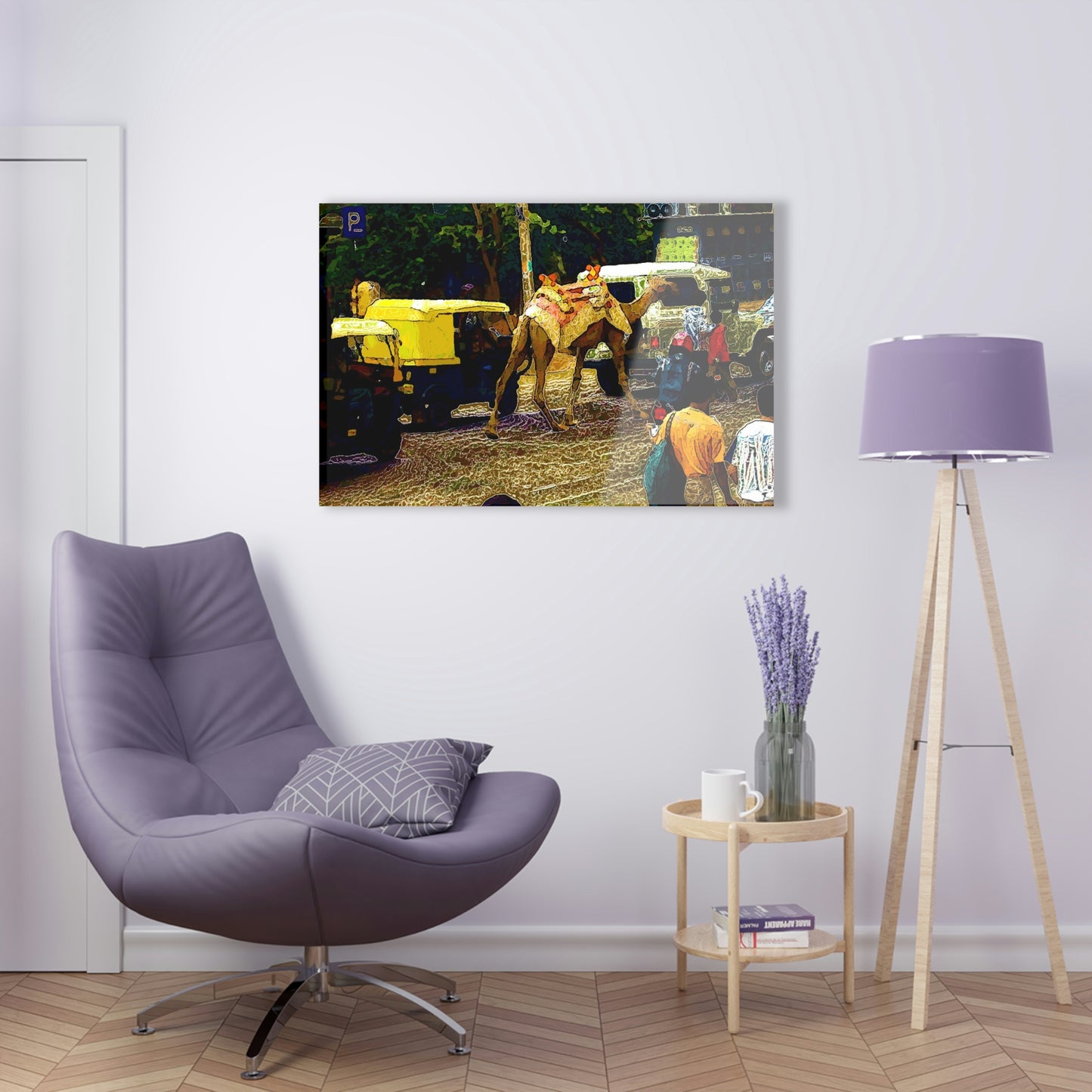 Acrylic Prints ... "Truckin'-Up-To-Buffalo ... 'Oops - Wrong Country' ... Truckin'-Up-To-New Delll -'E' ... " ... (Delhi, India) ... 5July2007. Original Works ...