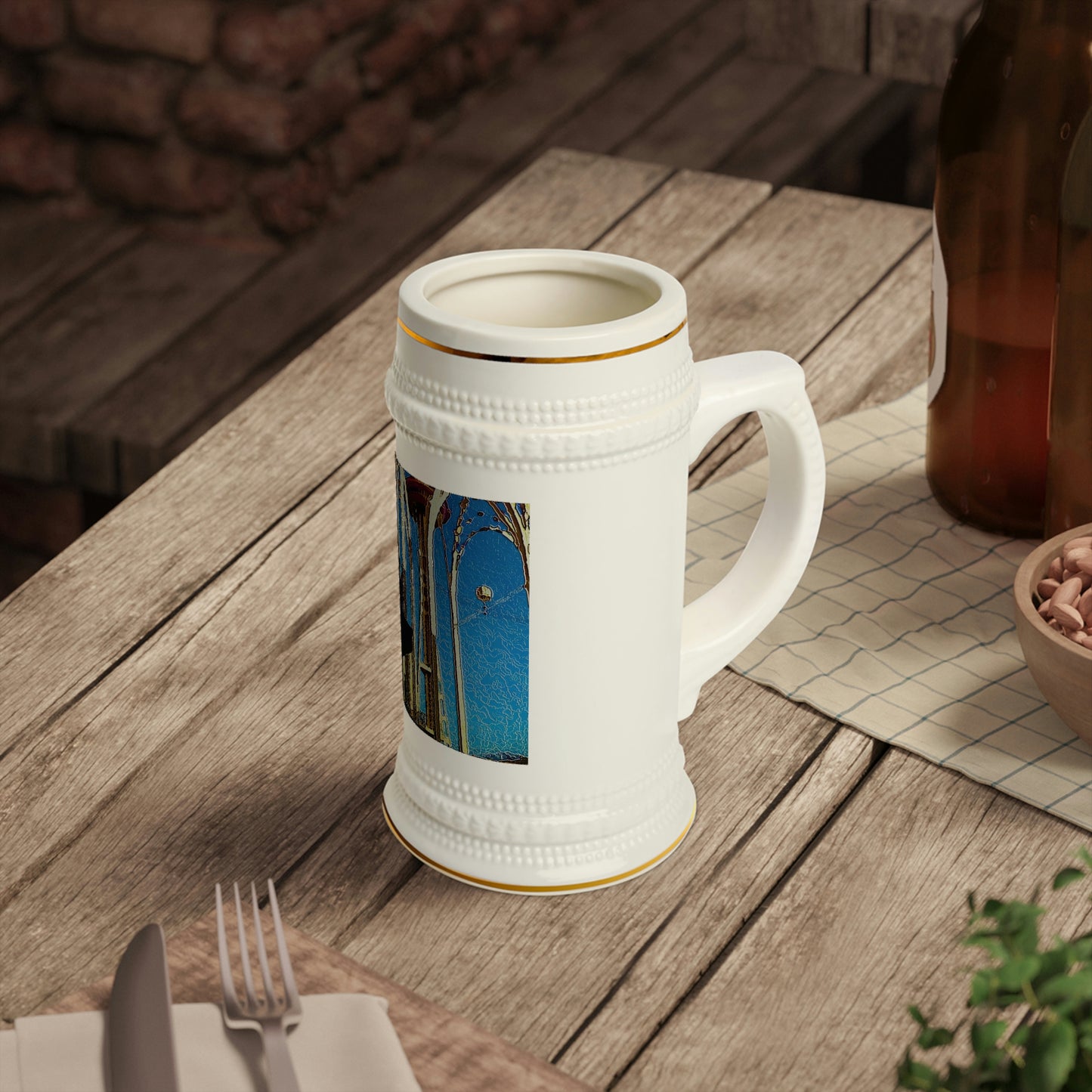 Beer Stein Mug ... "Seattle's World Fair ... 'A Family Favourite' ..." Original Works ...