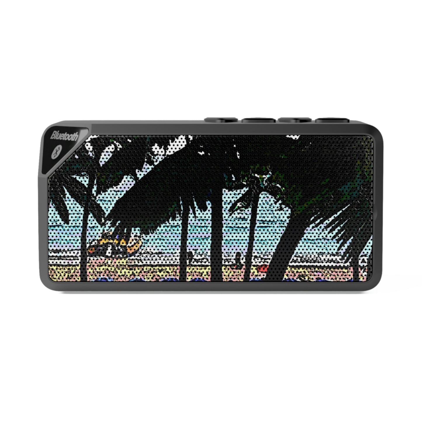 Jabba Bluetooth Speaker ... "A Beautiful Beach Amongst The Palms" ... The Outrigger Waikiki, Honolulu, Oahu ... Original Works ...