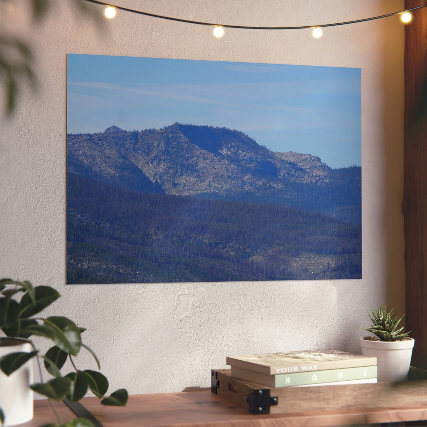 Aluminum Composite Panels ... Looking West ... The Gospel Hump Wilderness: "Mineral Butte & Buffalo Hump" ... September 2022 ... Base Photo For Client Custom-Art Folio ...