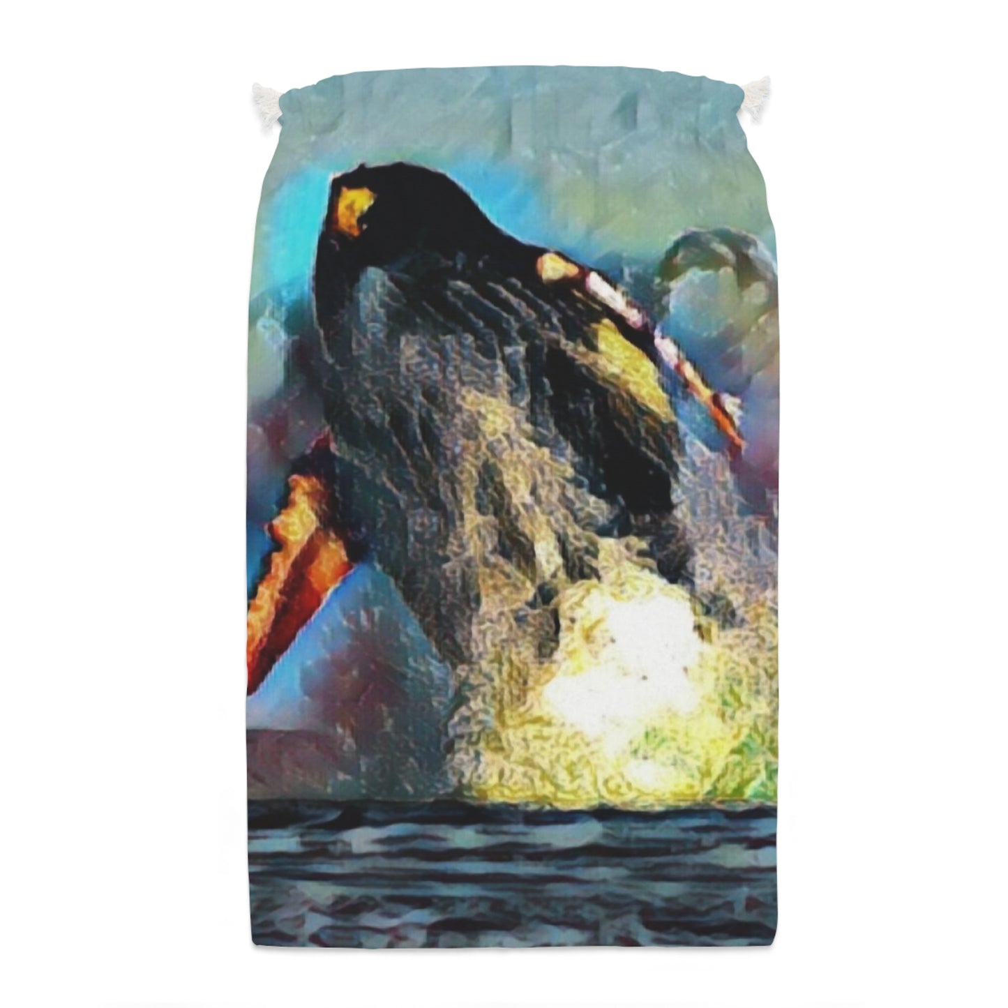 Sack ... An Extraordinary Humpback Breach ... 'With Explosive Energy' ... Family Archives (KPH) ... Circa: 21st Century. Maui, HI ... Original Works ...