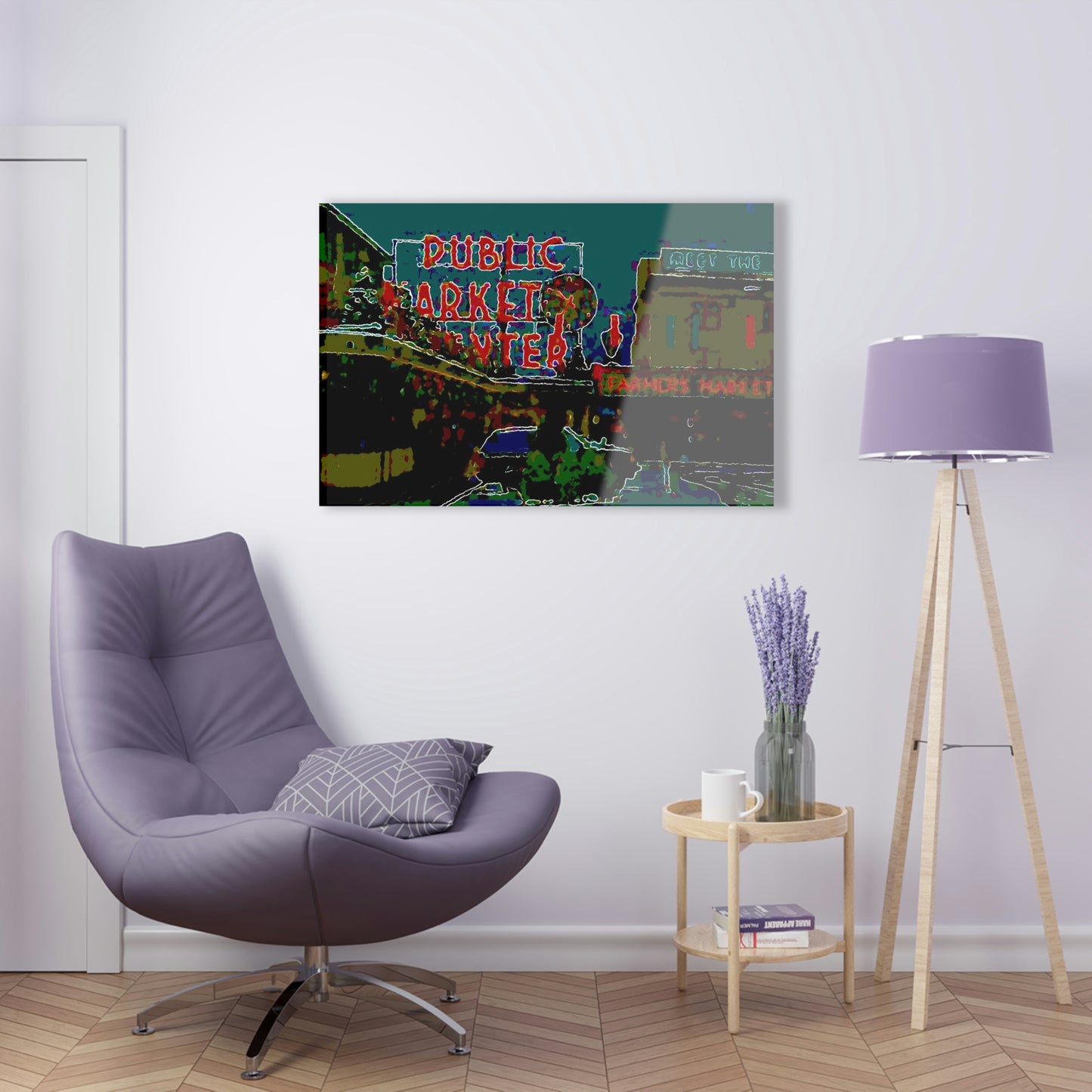 Acrylic Prints ... "Seattle's PPM: Pike-Place-Market" ... I Remember That Day ... The Photo Shoot ... 'It Was Snowing' ... Original Works ...