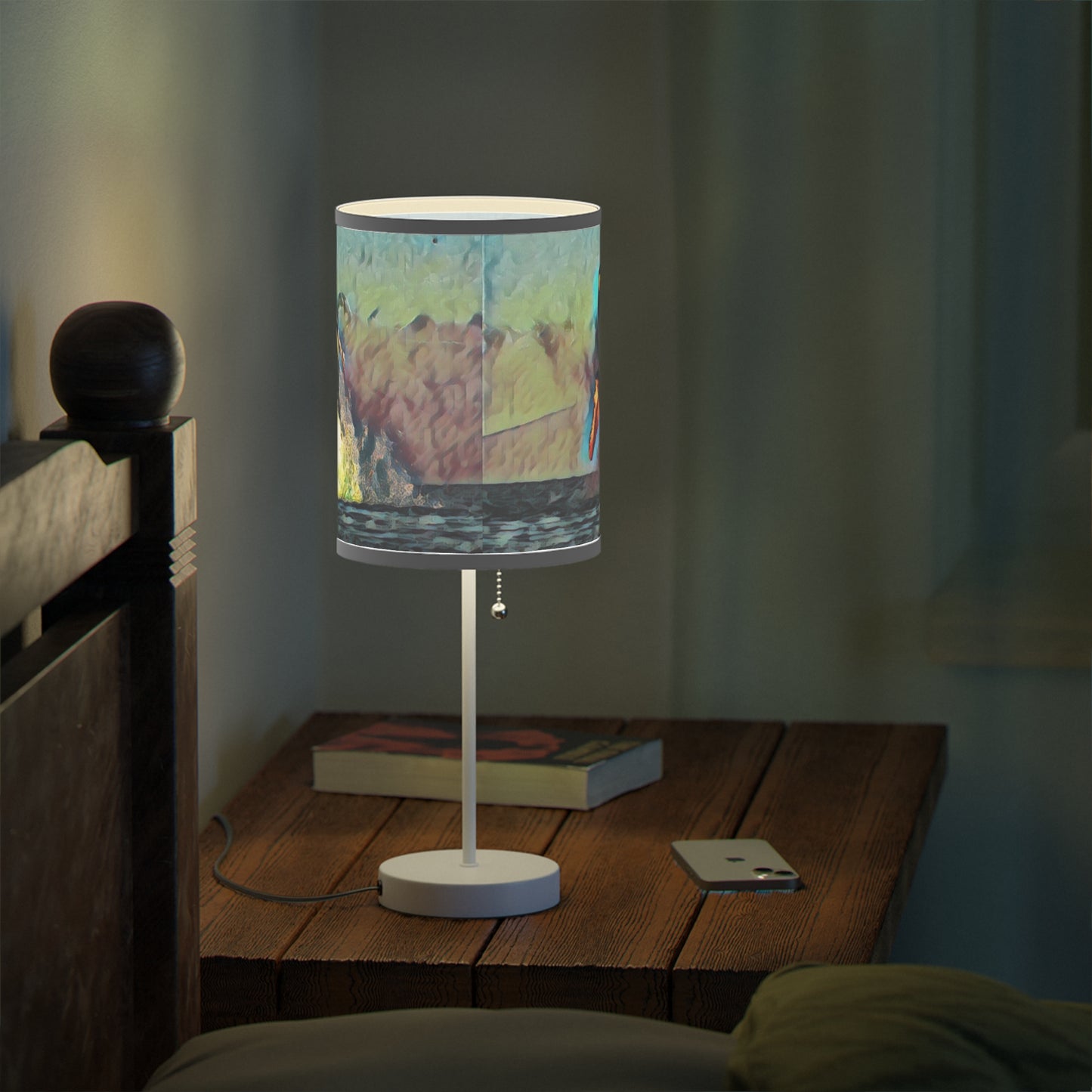 Lamp on a Stand, US|CA plug ... An Extraordinary Humpback Breach ... 'With Explosive Energy' ... Family Archives (KPH) ... Circa: 21st Century. Maui, HI ... Original Works ...