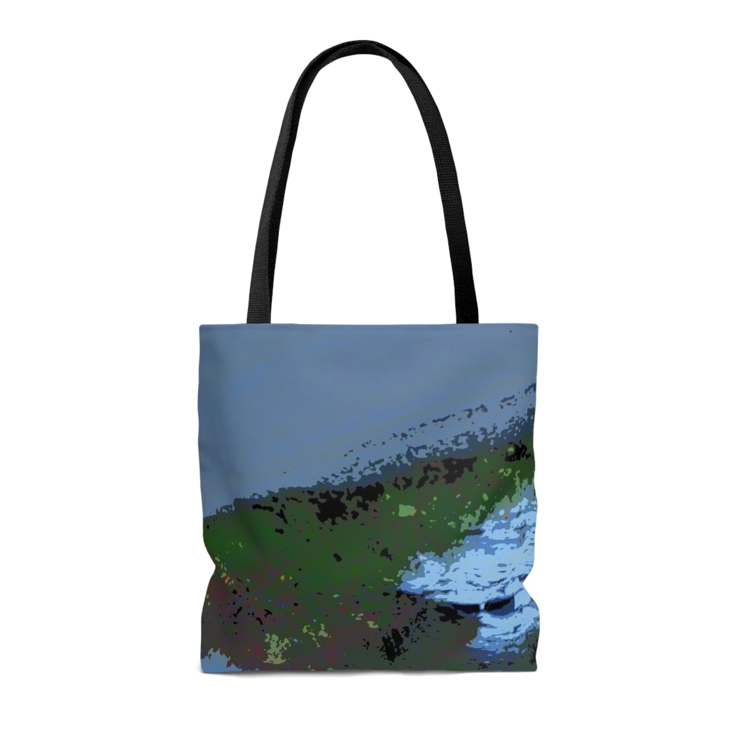 AOP Tote Bag ... "On The Road & Along The River To: 'Red River Campground' ..." Summer 2022. Original Works ...