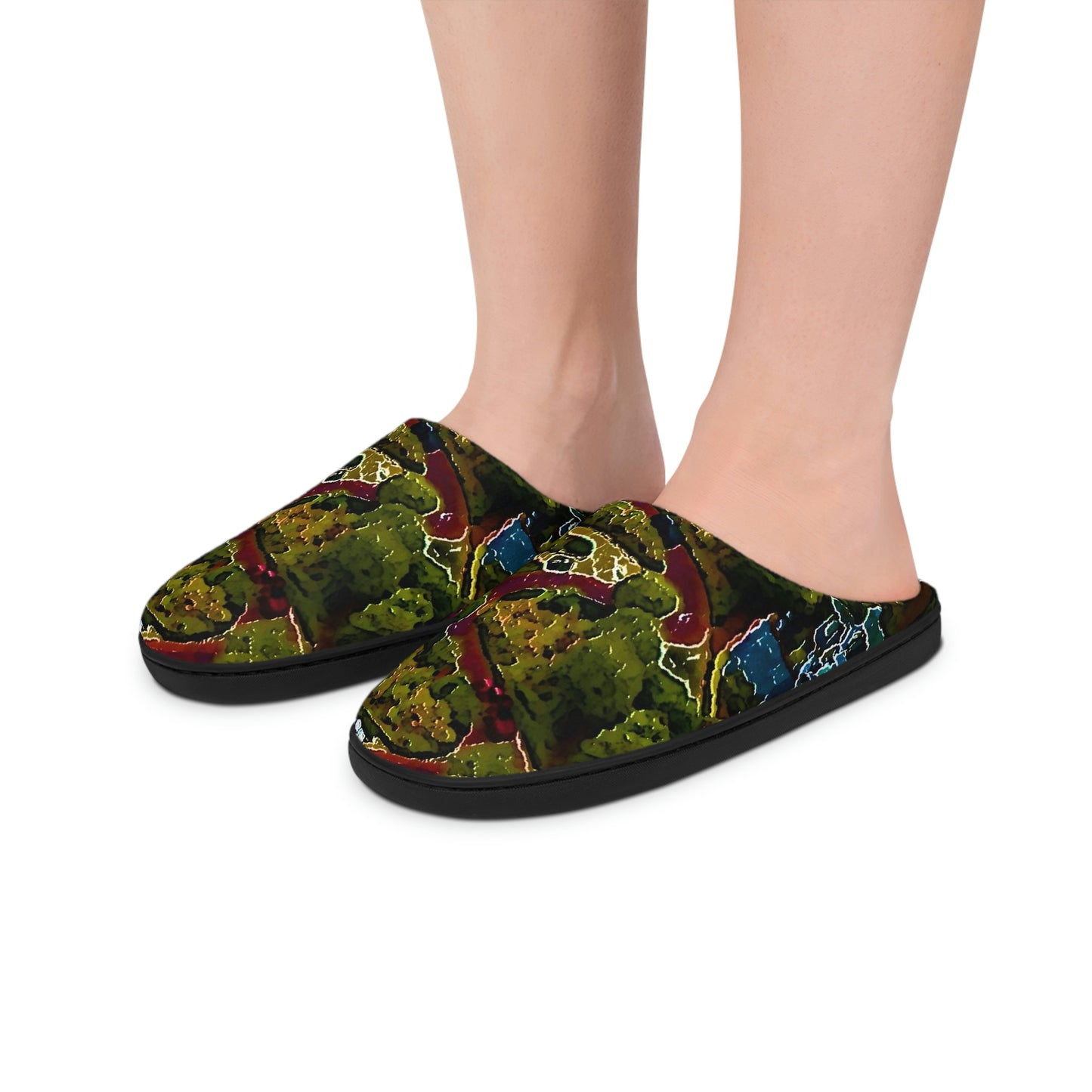 Men's Indoor Slippers ... A Crazy Street ... 'Eight Winding Curve-Switchbacks' ... "Lombard Street, San Francisco, CA' ... Family Archives: 1970's ... Original Works ...