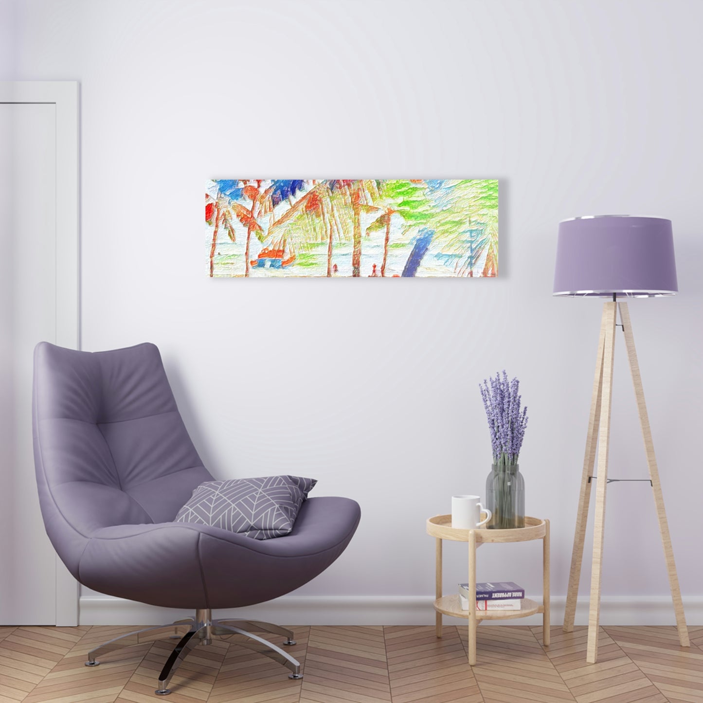 Acrylic Prints ... "The Royal Hawai'ian: Waikiki Beach_Beach" ... Honolulu, HI ... Ocotber 2014 (Halloween) ... Original Works ...