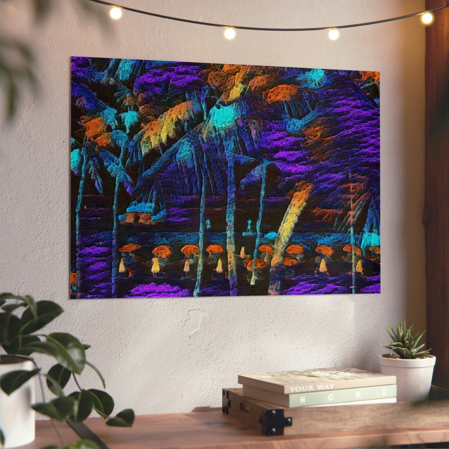 Aluminum Composite Panels ... "The Royal Hawai'ian: Waikiki Beach_Beach" ... Honolulu, HI ... Ocotber 2014 (Halloween) ... Original Works ...