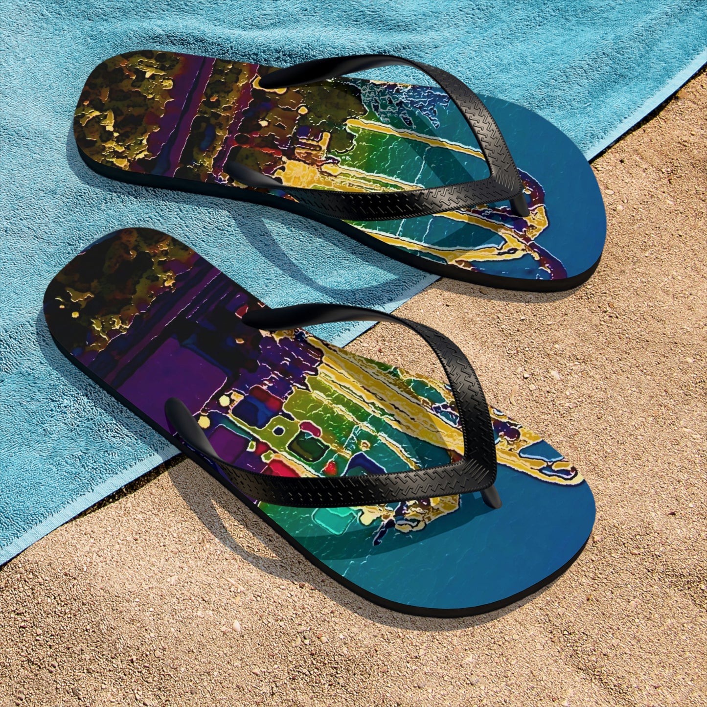 Unisex Flip-Flops ... "Arches 'Like-No-Other' ... " Seattle World's Fair: 1962. A Family Original ...