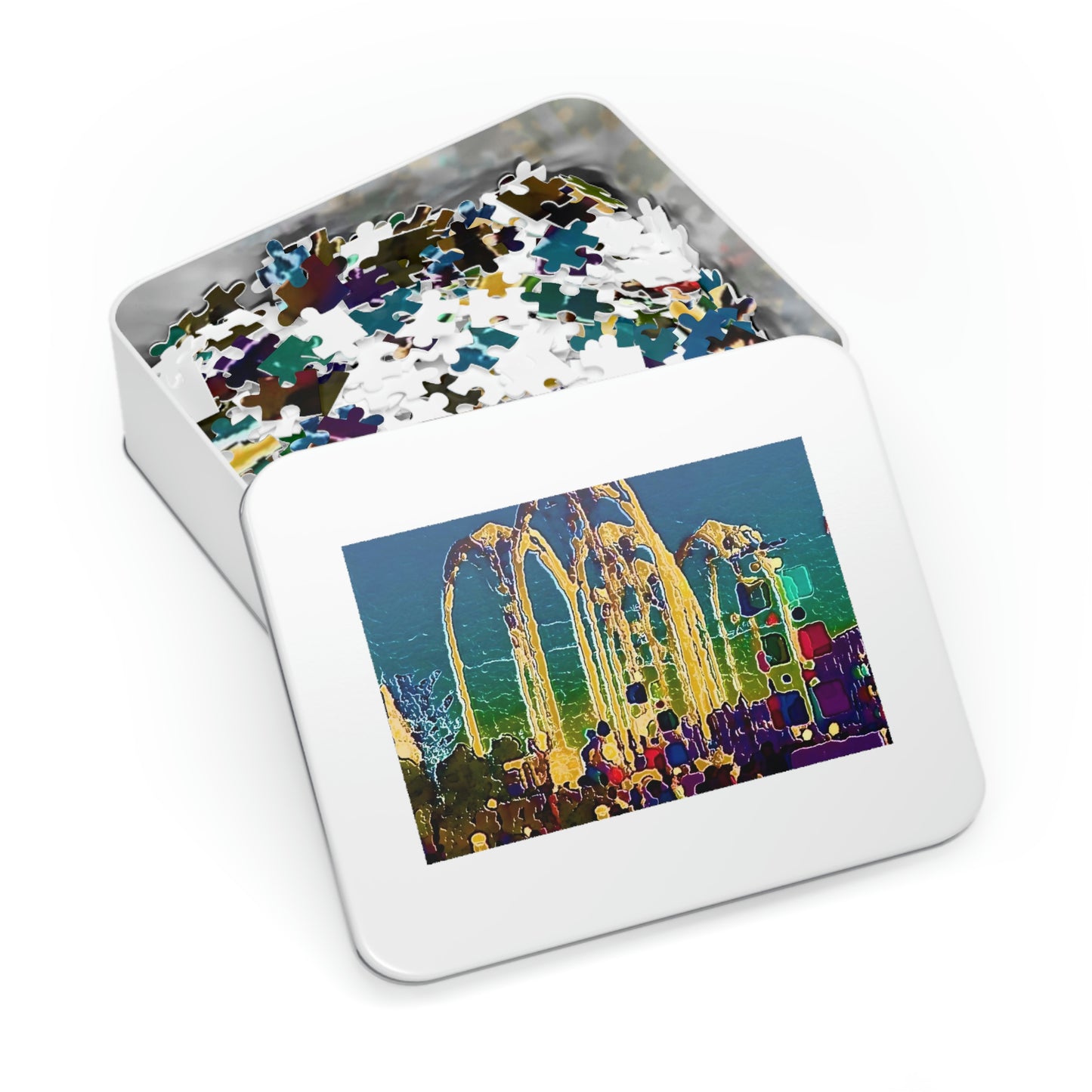 Jigsaw Puzzle (30, 110, 252, 500,1000-Piece) ... "Arches 'Like-No-Other' ... " Seattle World's Fair: 1962. A Family Original ...