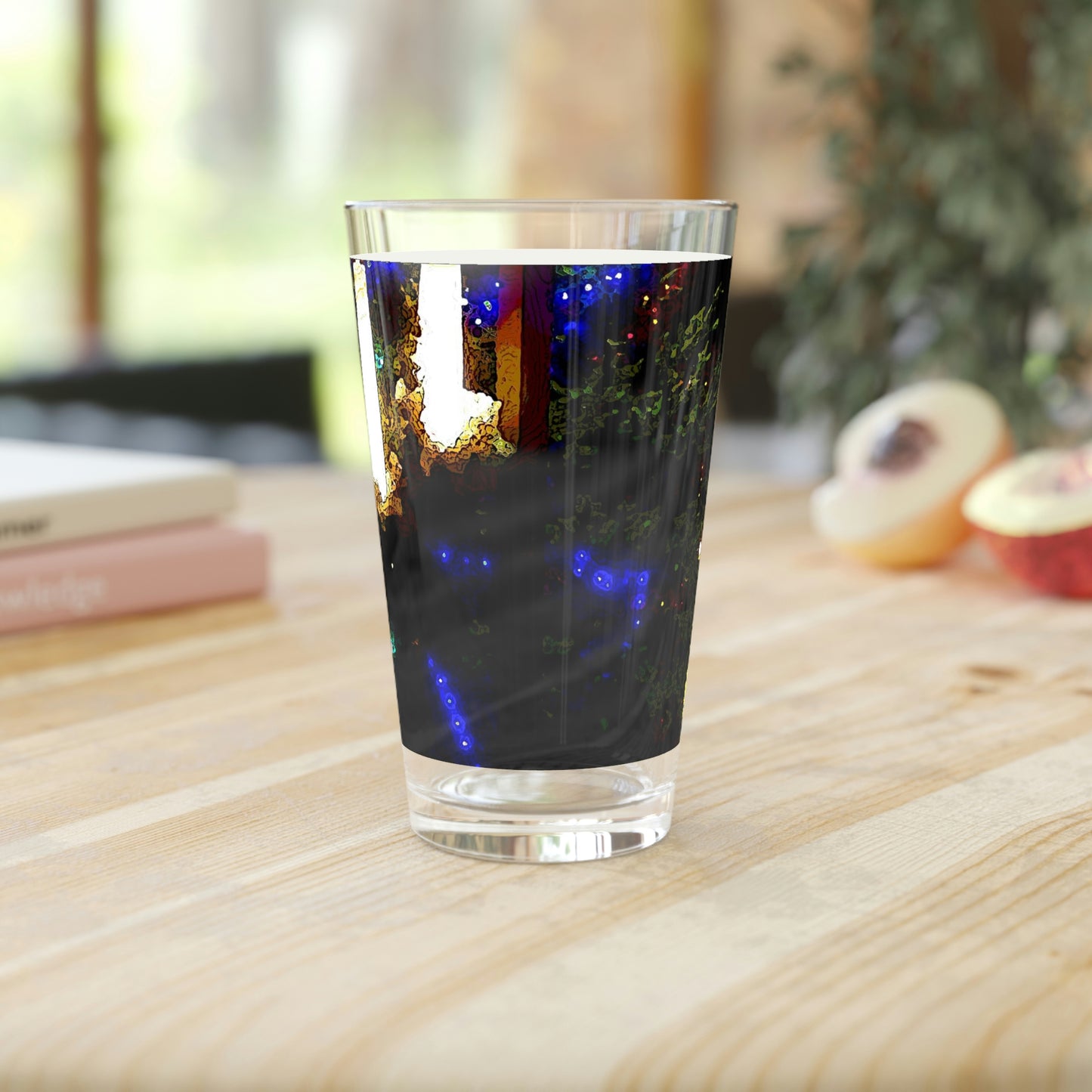 Pint Glass, 16oz ... A Very Nice Super-8 'On The Praire' ... Grangeville, Idaho ... Jan23 ... Original Works ...