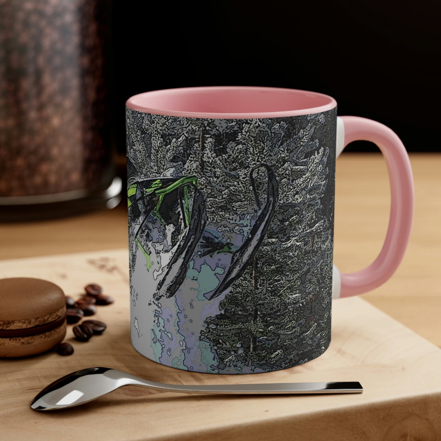 Accent Coffee Mug, 11oz ... Come Fly With The Professionals ... CIP-Airways ... 'Getting-Er-Done' ... Original Works ... December 2022 ...
