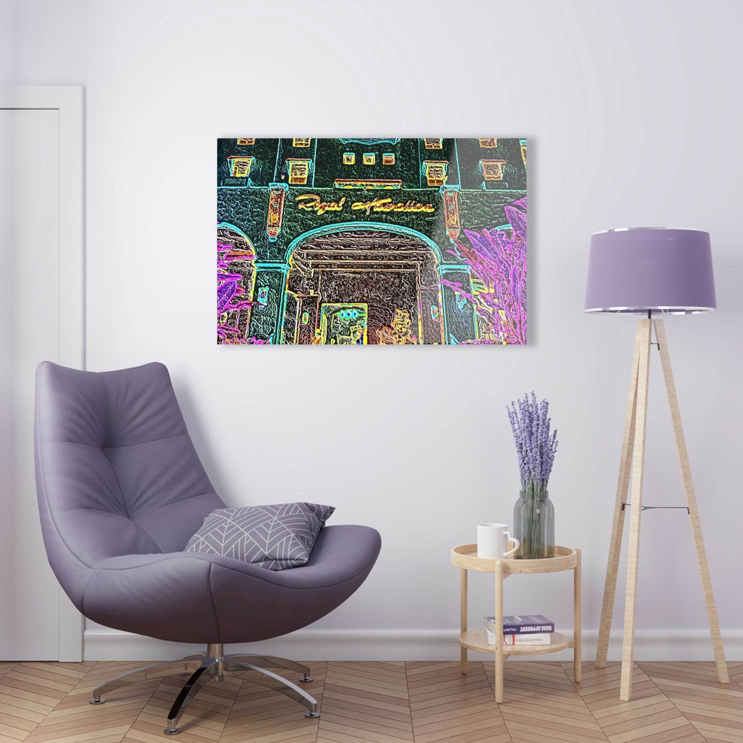 Acrylic Prints ... "La Grande Entree" At: 'The Pink Palace' ... The Royal Hawai'ian ... Honolulu, HI ... '27Oct2014' ... Original Works ...