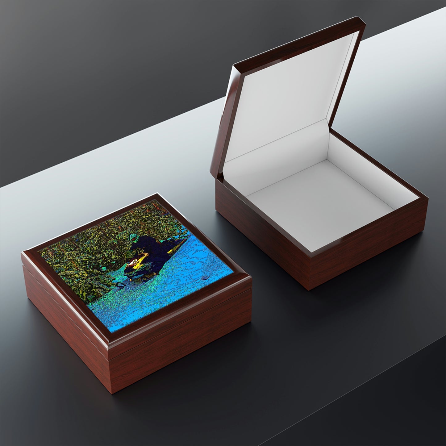 Jewelry Box ... Yep ... "Another Day ... Riding Through The Wilderness ... " ... February 2023 ... Original Works ...