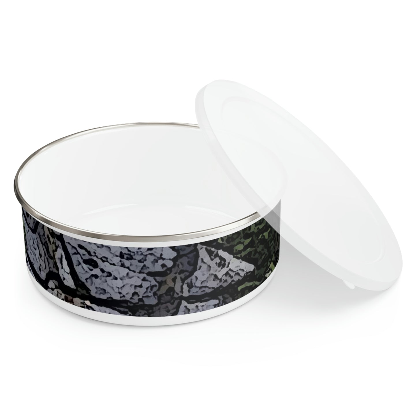 Enamel Bowl ..."I Am Innocent" ... Tricky-Dick Immortalized ... Nixon Rock: Along The River ... Central Idaho, Summer 2020 ... Original Works ...