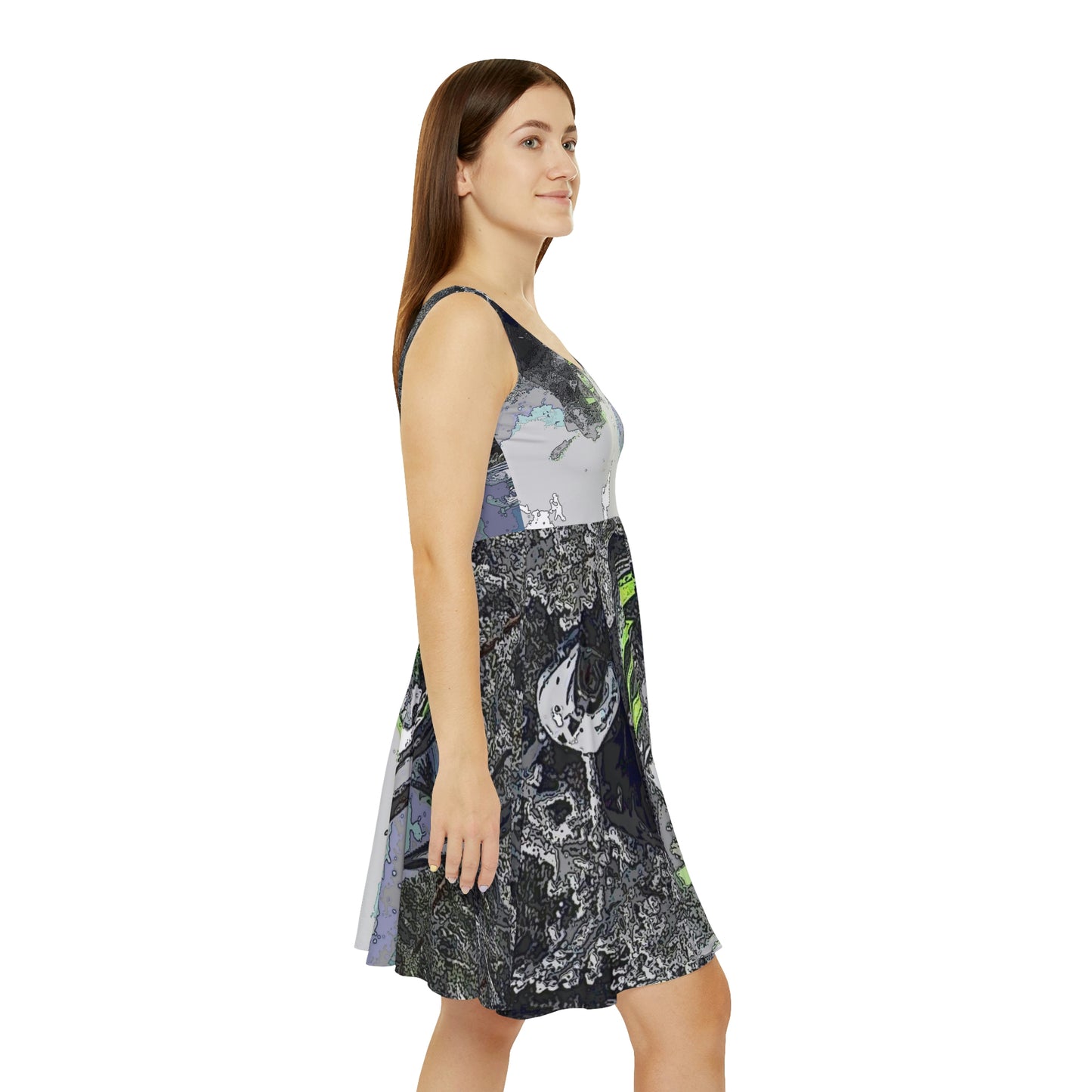 Women's Skater Dress ... Come Fly With The Professionals ... CIP-Airways ... 'Getting-Er-Done' ... Original Works ... December 2022 ...