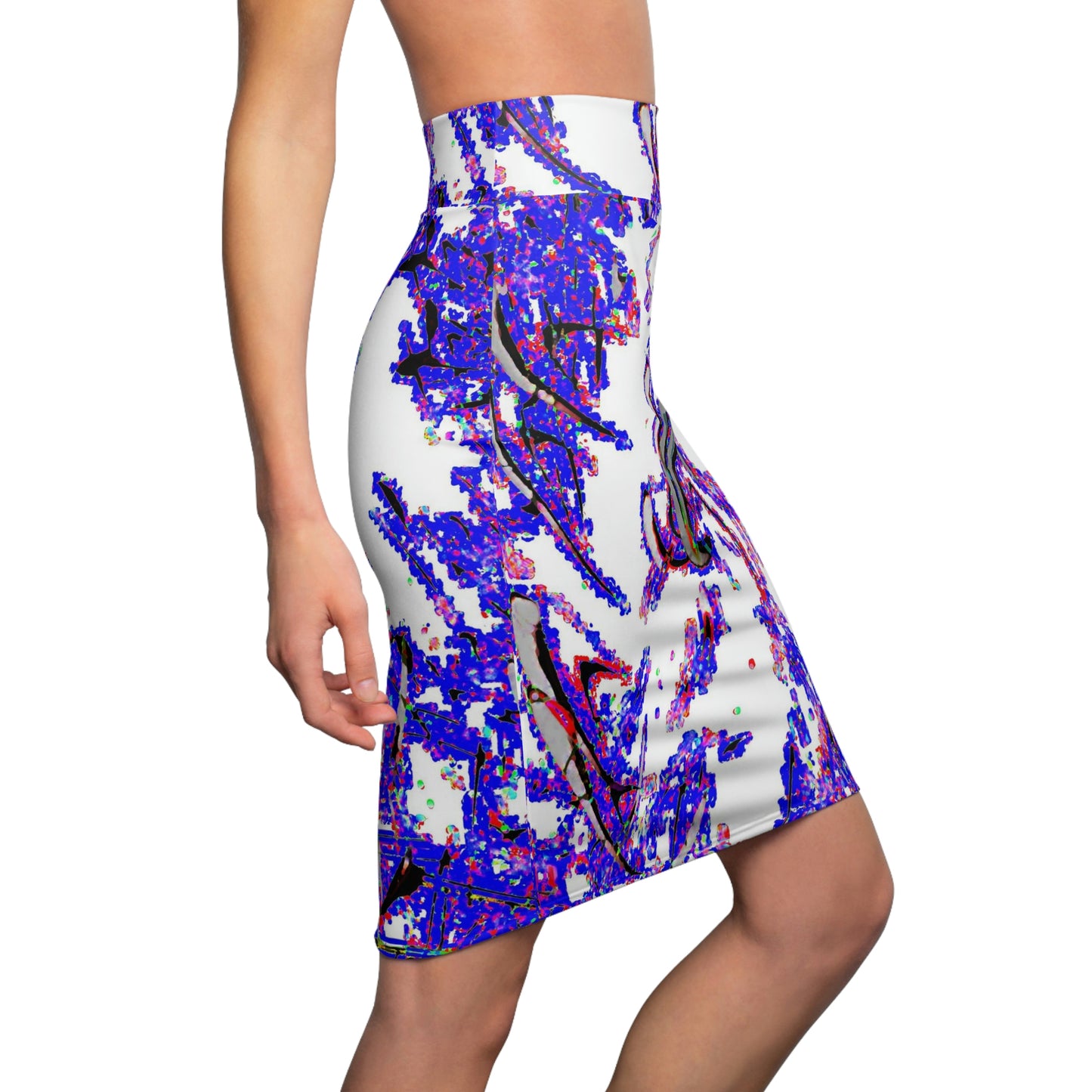 Women's Pencil Skirt ... "Waning Moon" ... Central Idaho ... October 2022 ... Rendering Time: 22 Hours ... Original Works ...