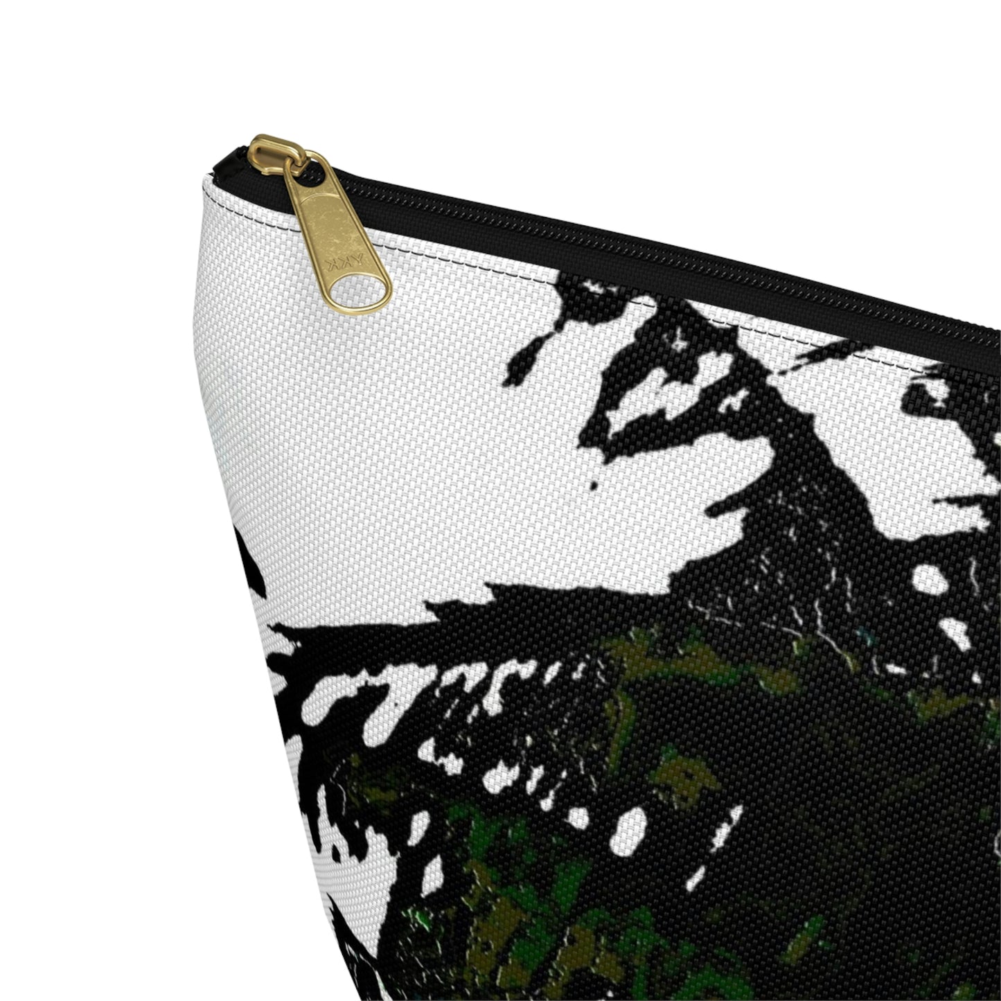 Accessory Pouch w T-bottom ... "A Beautiful Beach Amongst The Palms" ... The Outrigger Waikiki, Honolulu, Oahu ... Original Works ...
