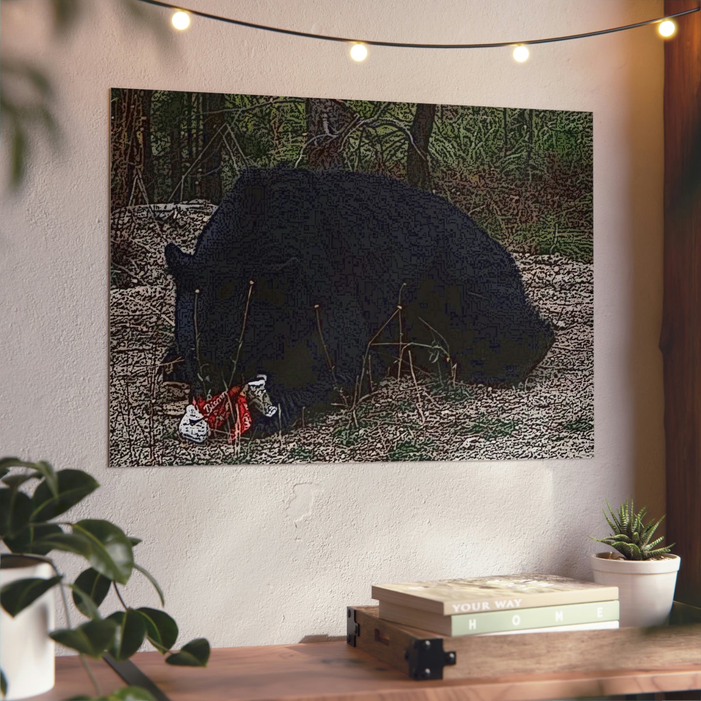 Aluminum Composite Panels ... A Local 'Yogi_3' ... RCY: "Rhett Creek Yogi: 500#'s Of Hungry Black Bear" ... 28-29Sep23 ... Original Works ... Client Project-Folio ...