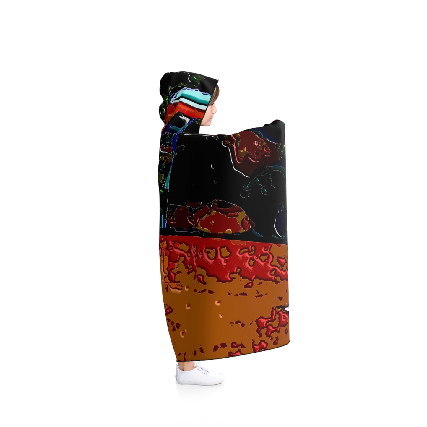 Hooded Blanket ... How-To-Drive-Idaho's-Mountain_Roads ... "Like A Professional" ... "Truckin' Like The Doo-Dah-Man" ...