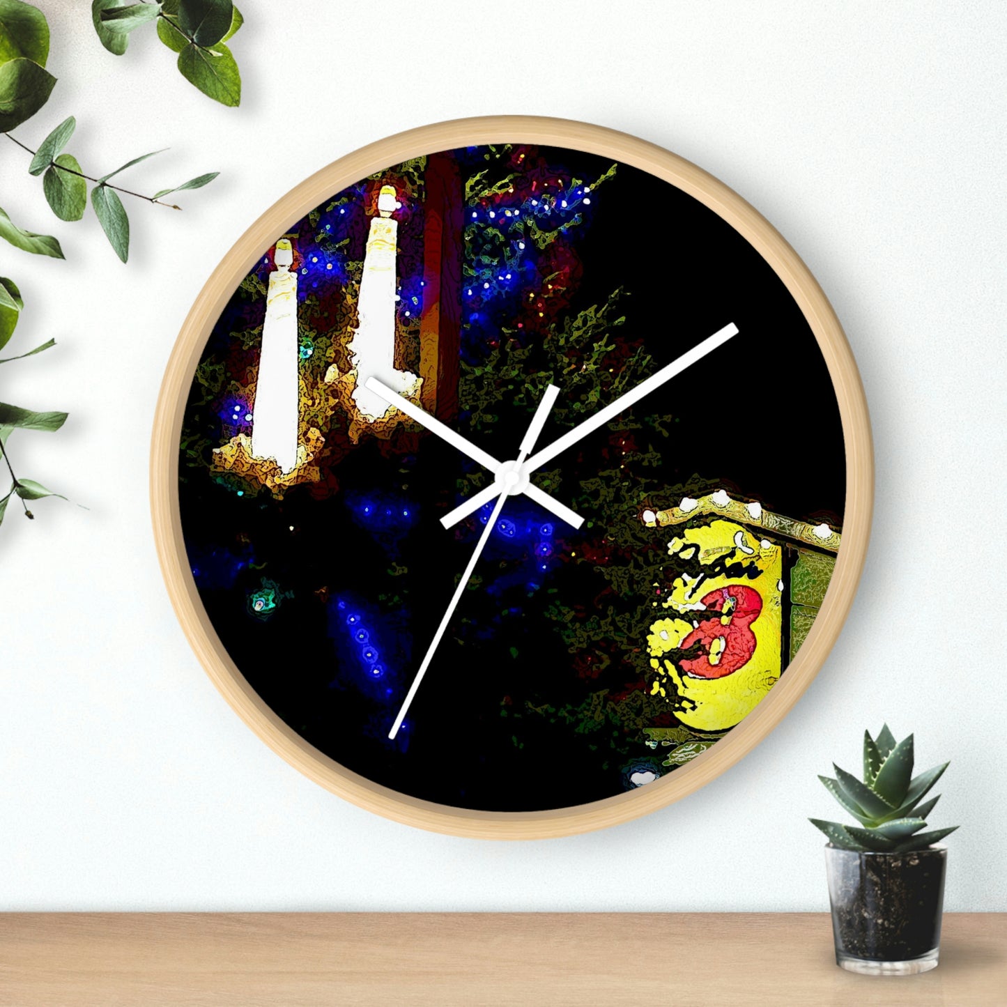 Wall clock ... A Very Nice Super-8 'On The Praire' ... Grangeville, Idaho ... Jan23 ... Original Works ...