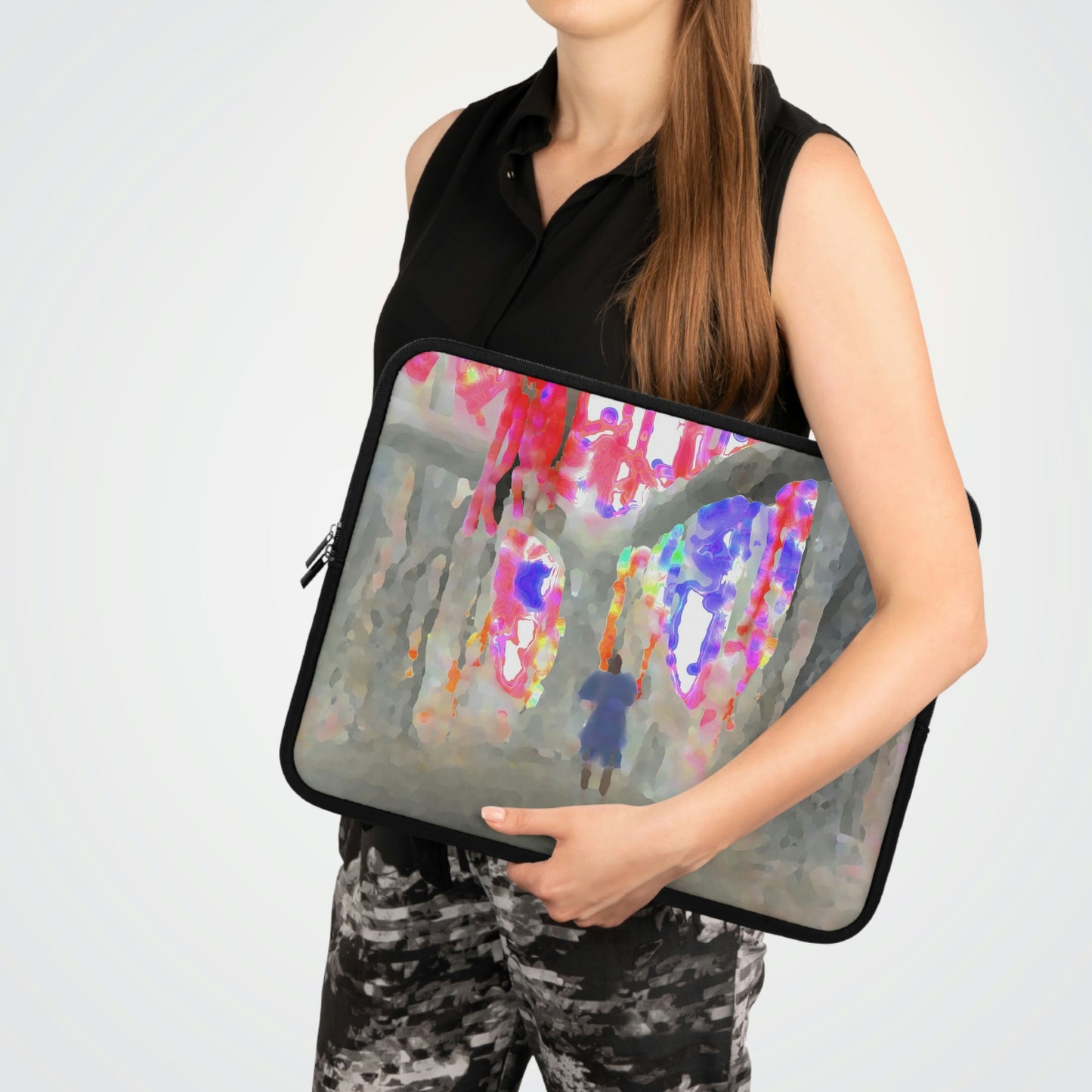 Laptop Sleeve ... "Anyone Of You ... Standing In The Enchanted Banyan Tree Forests Of Hawai'i ..." ... And Yet, Your Laptop Is Protected From Tropical Deluges ...